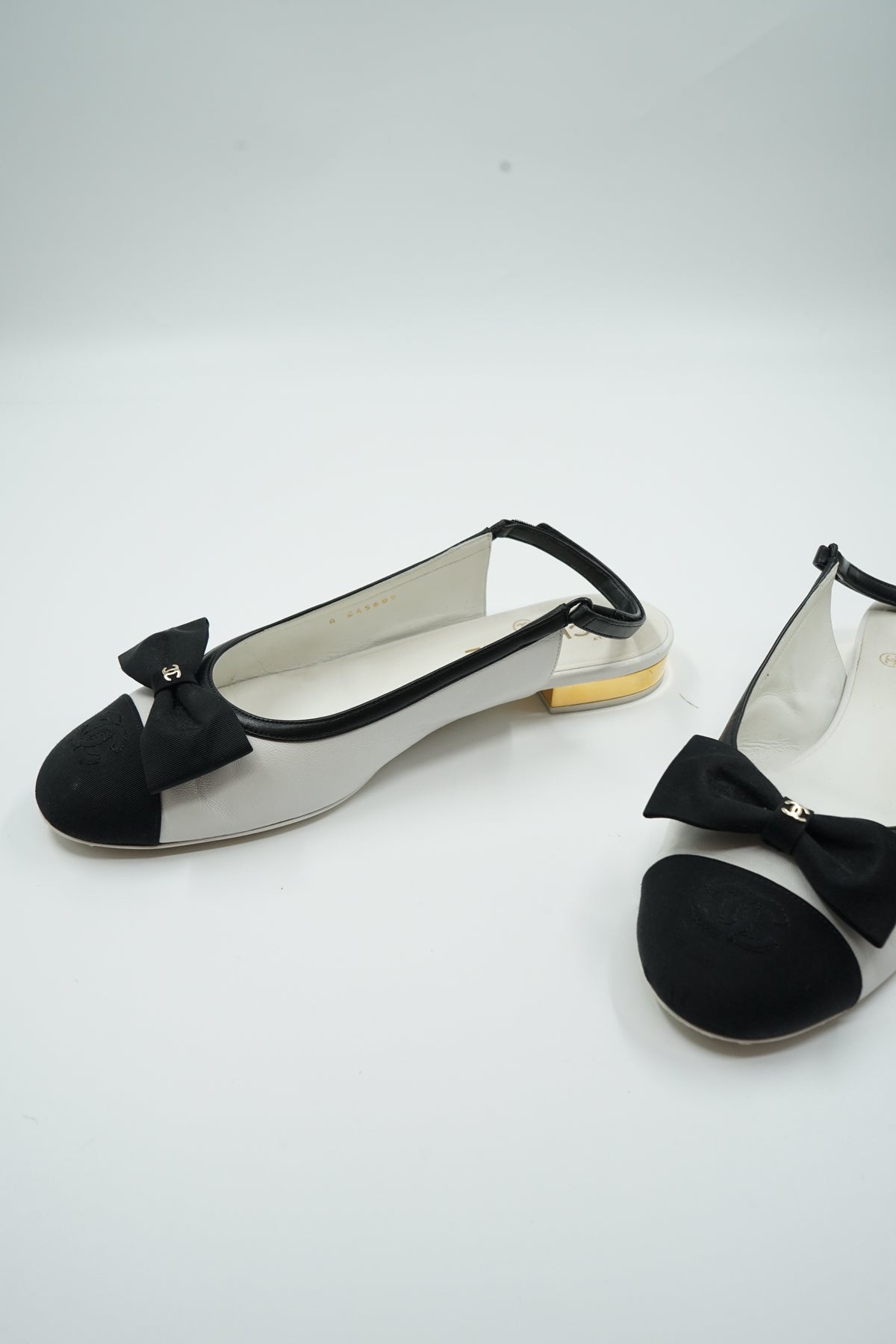 Chanel 2024 Slingback Bow Ballet Flats