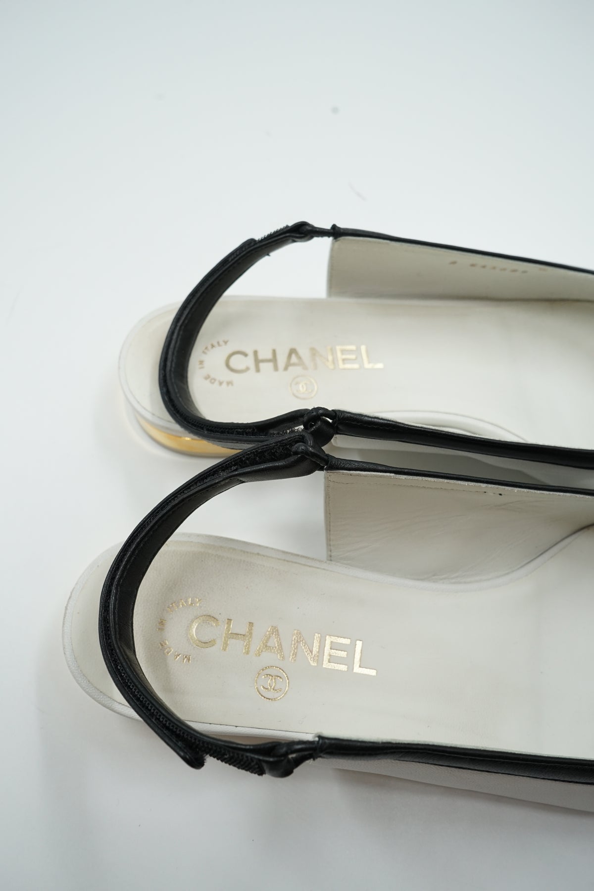 Chanel 2024 Slingback Bow Ballet Flats