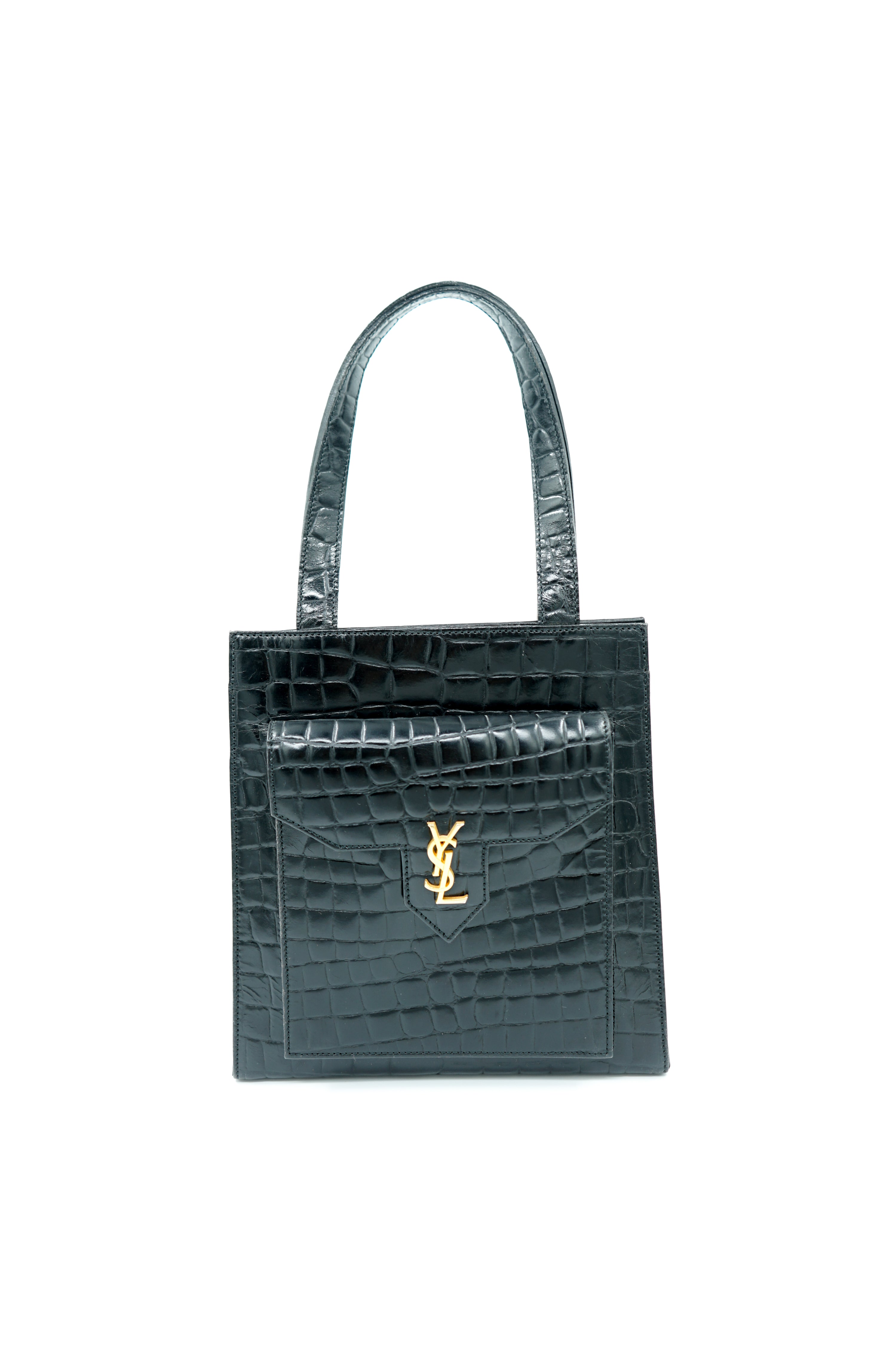 Yves Saint Laurent Croc Vintage Bag