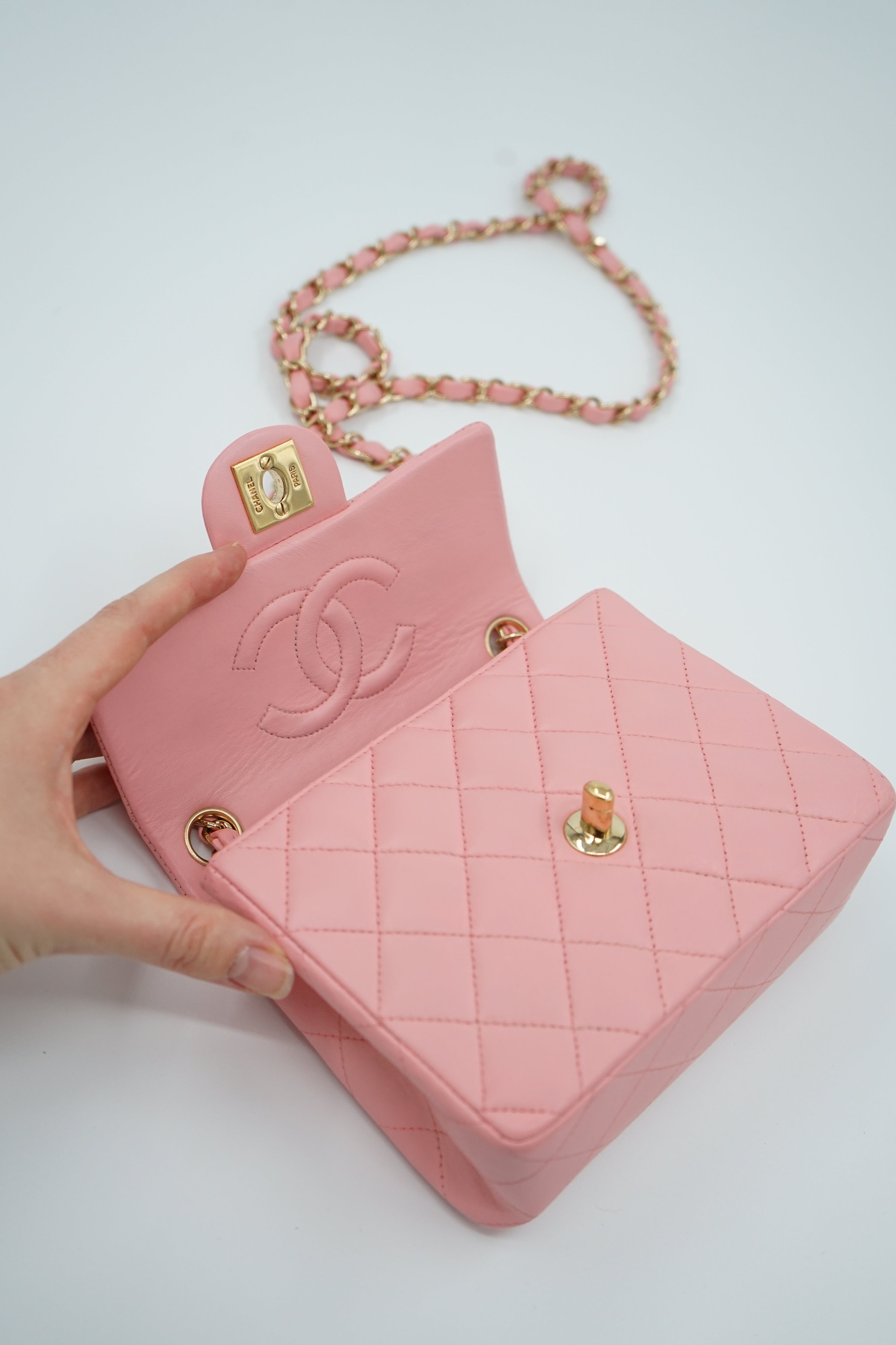 Chanel Mini Square Pink