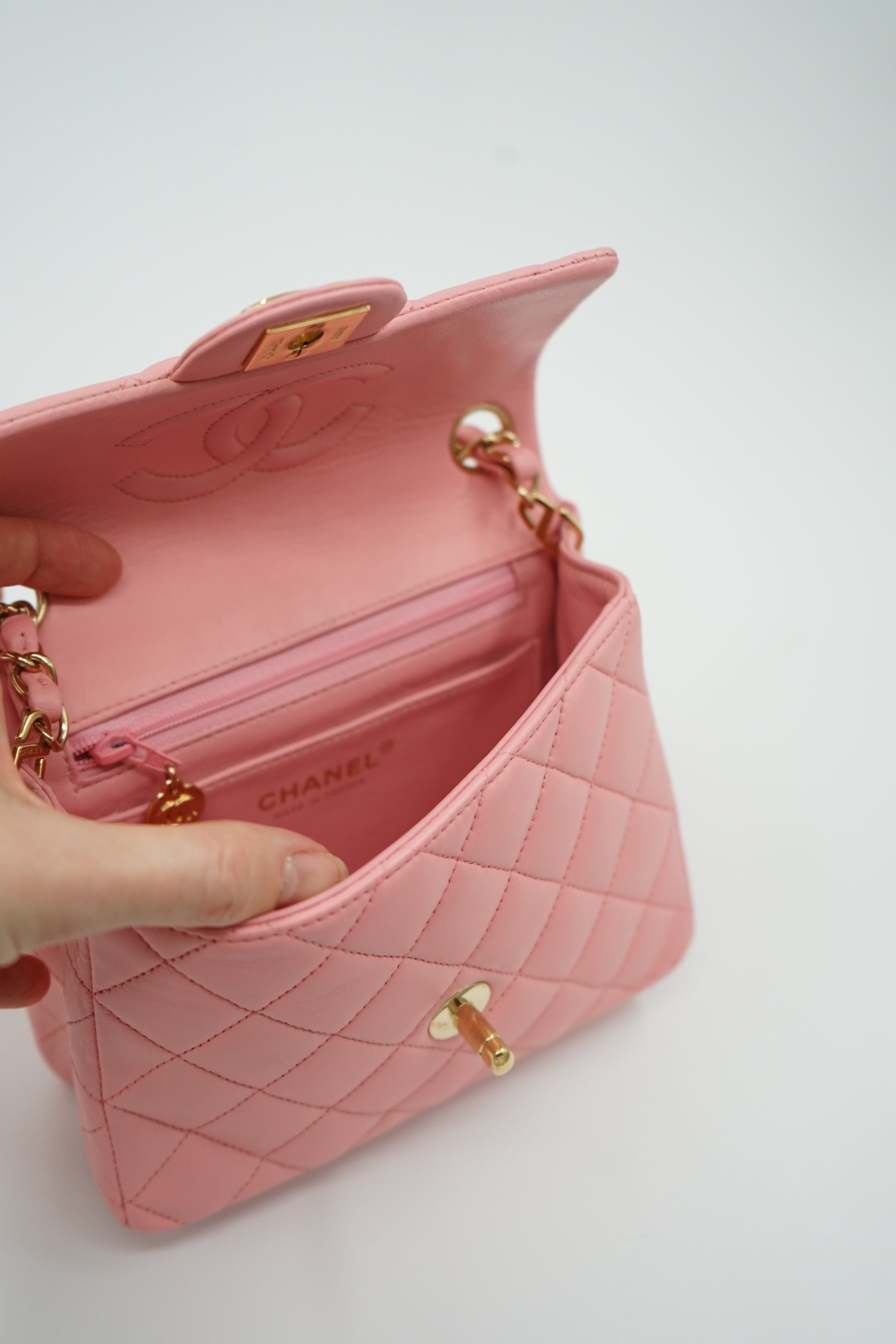 Chanel Mini Square Pink