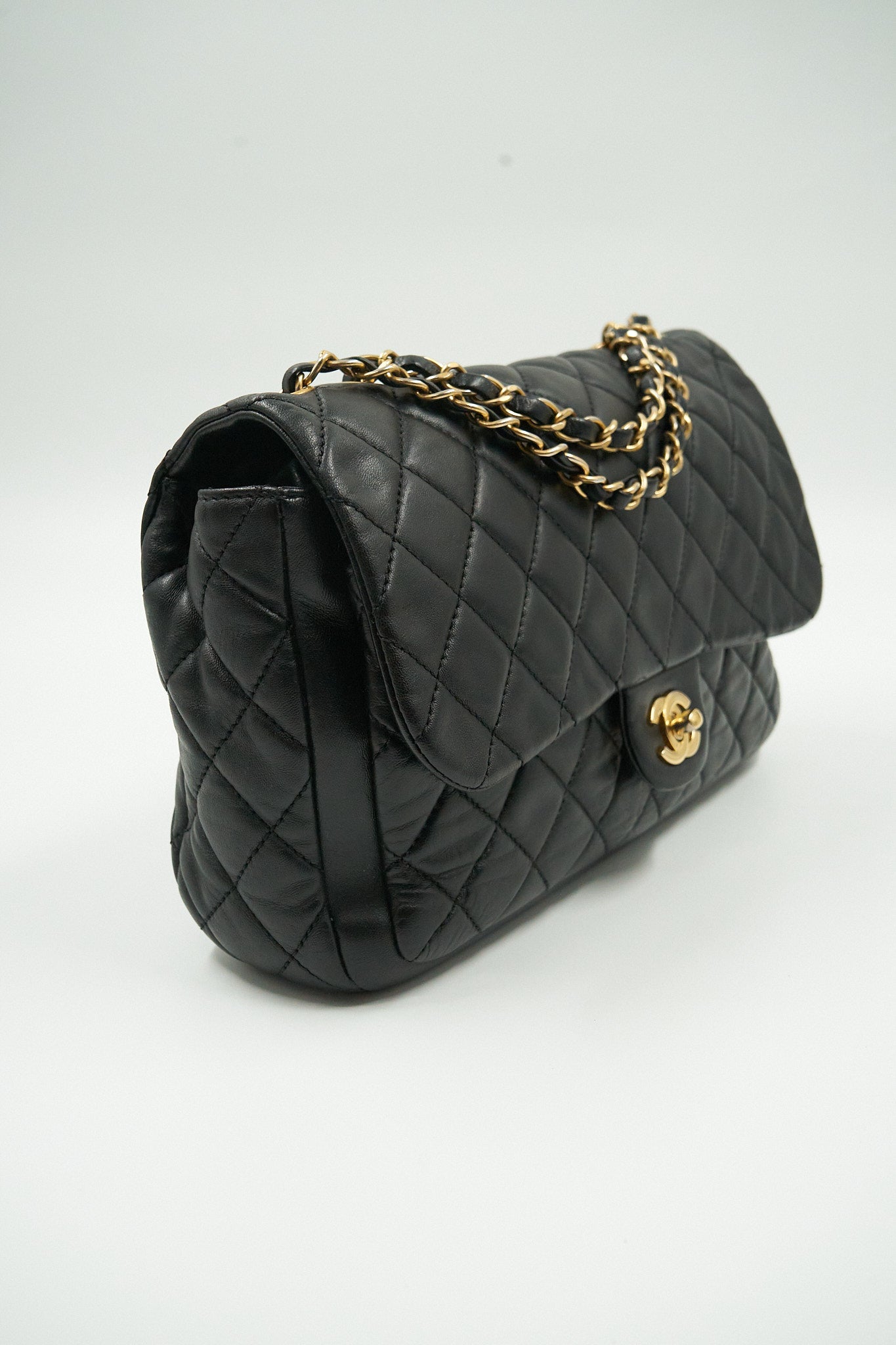 Chanel Jumbo Single Flap Black