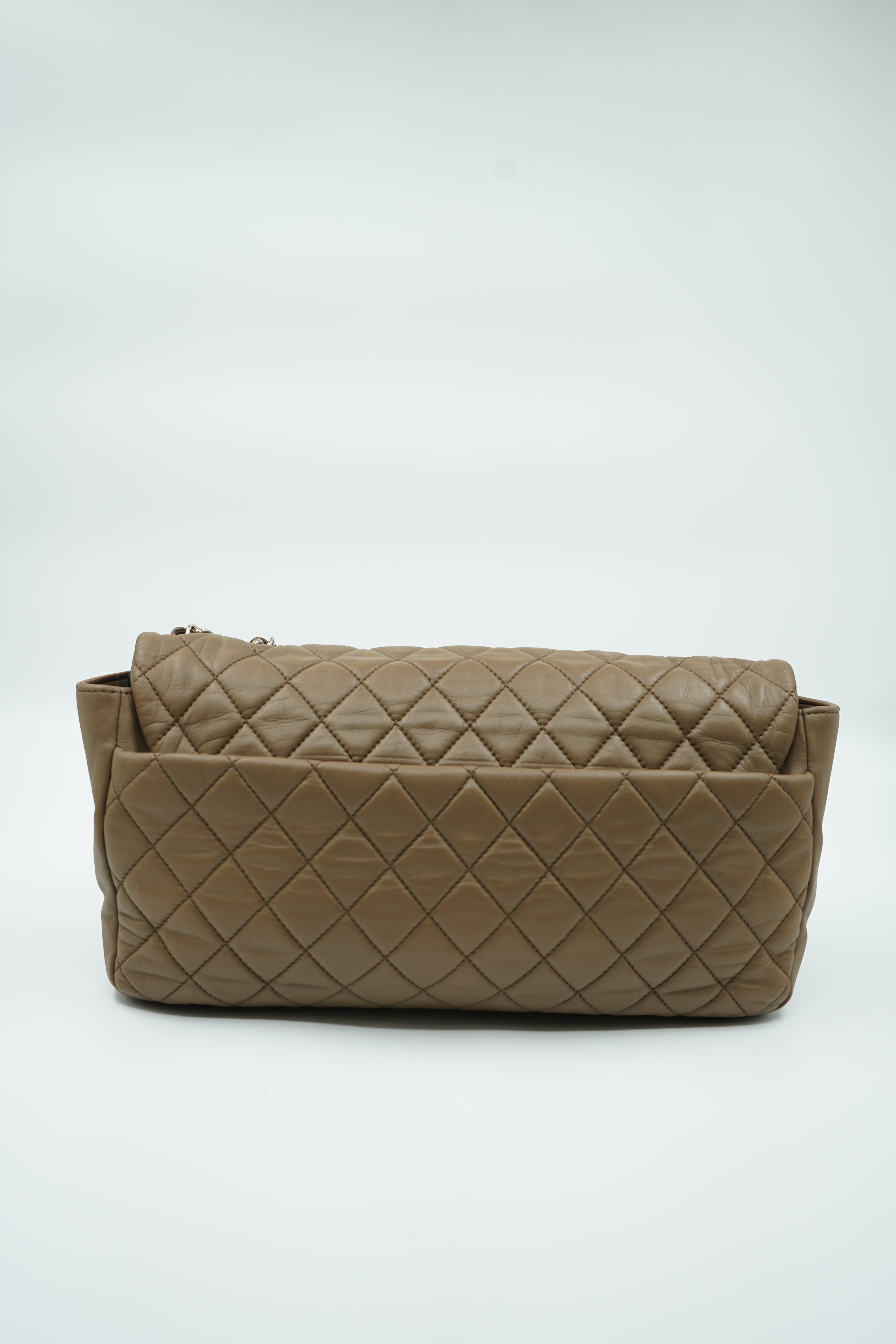 chanel coco rain flap bag Chanel Coco Rain Brown XL Single Flap Bag