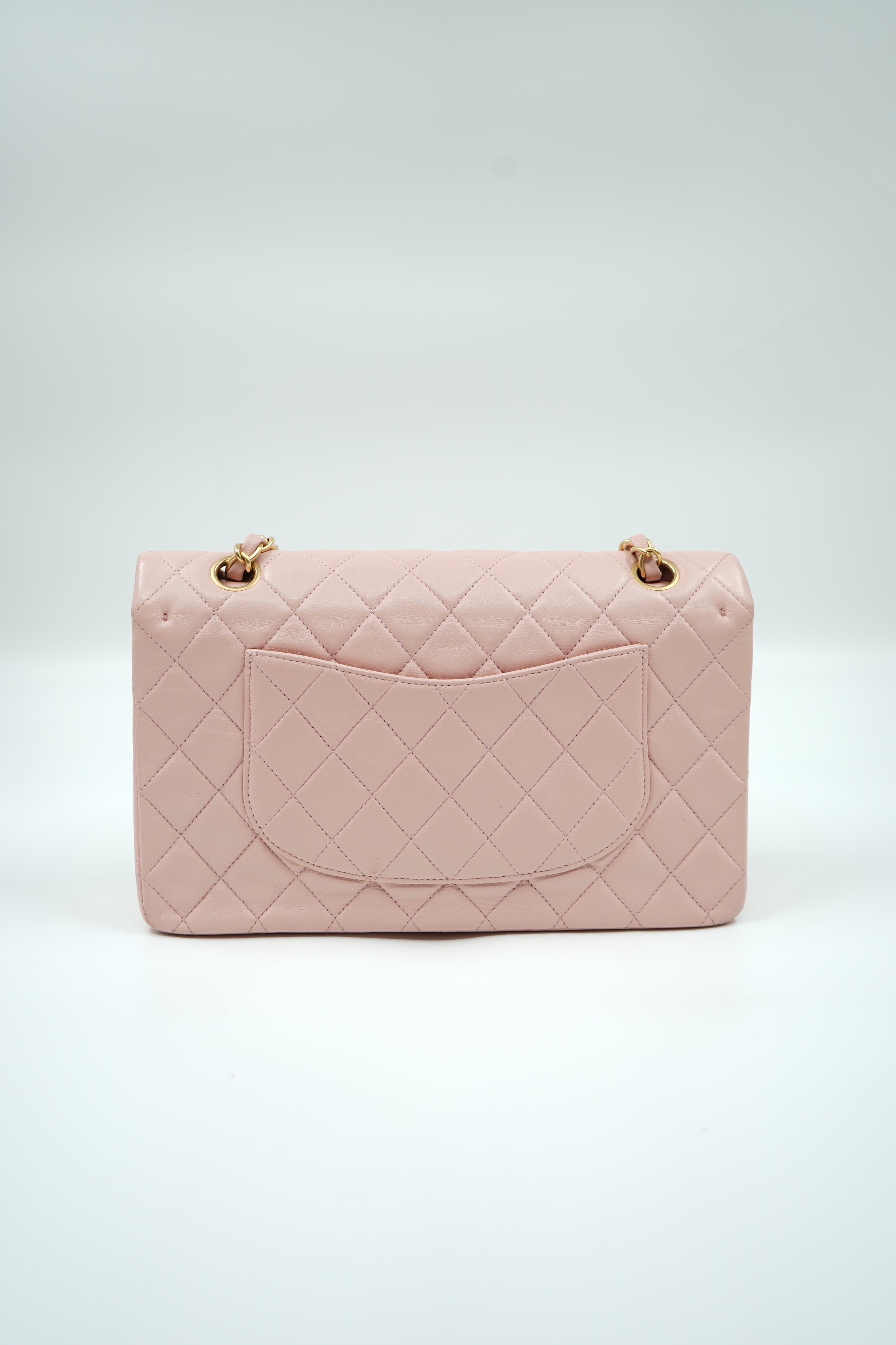 Chanel Medium Light Pink Double Flap Bag