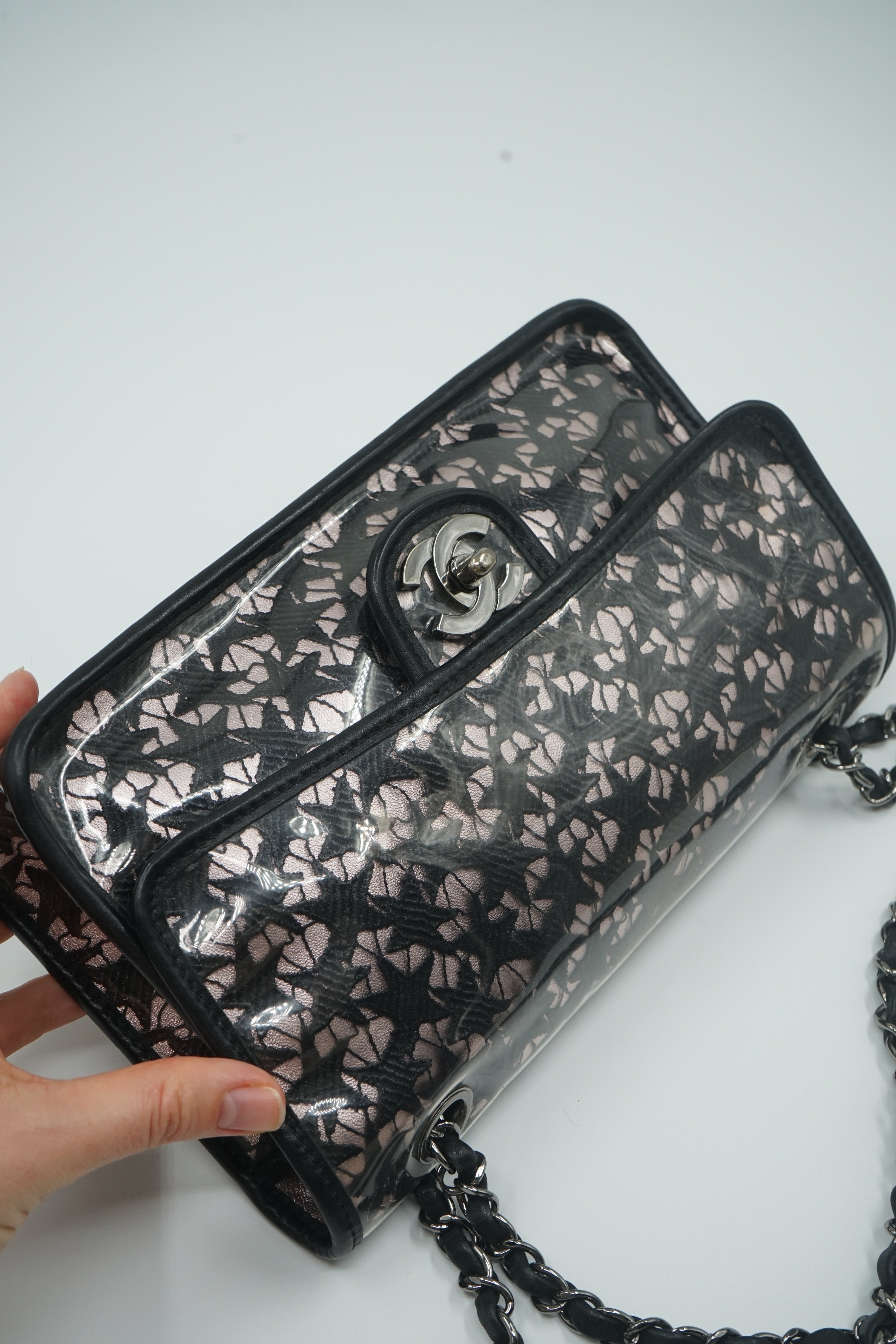 Chanel PVC Star Lace bag