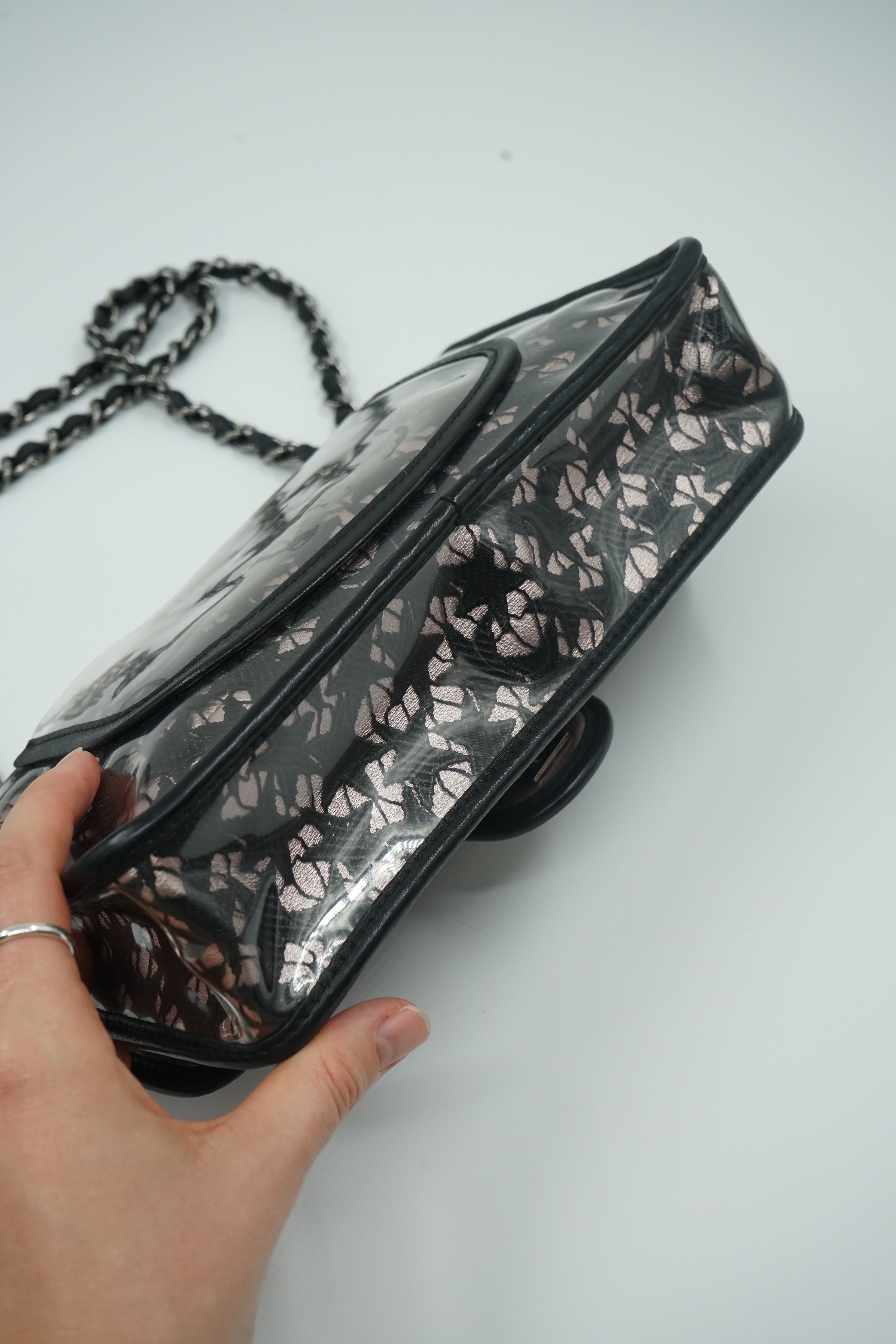 Chanel PVC Star Lace bag