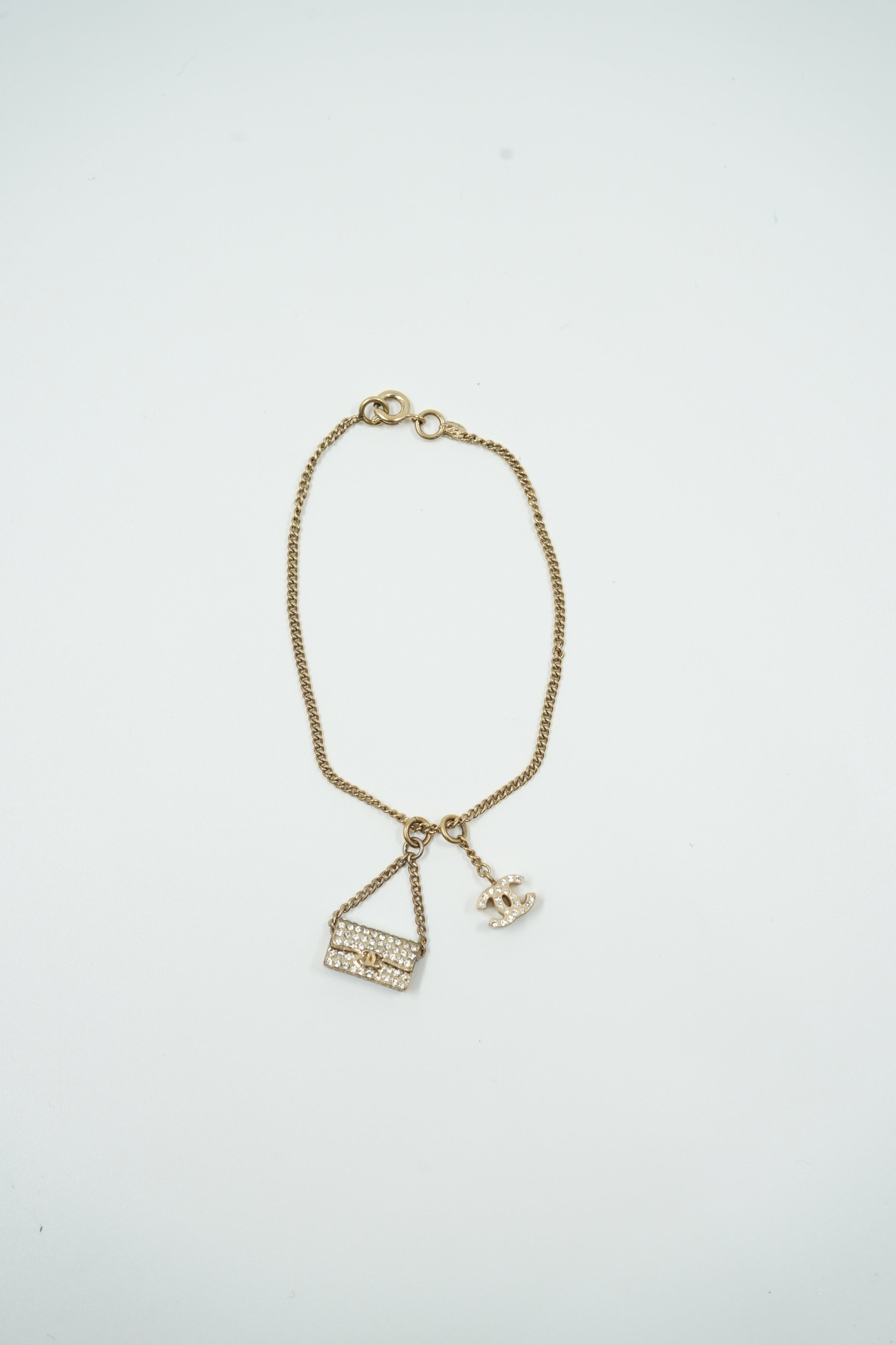 Chanel Bag Charm Bracelet