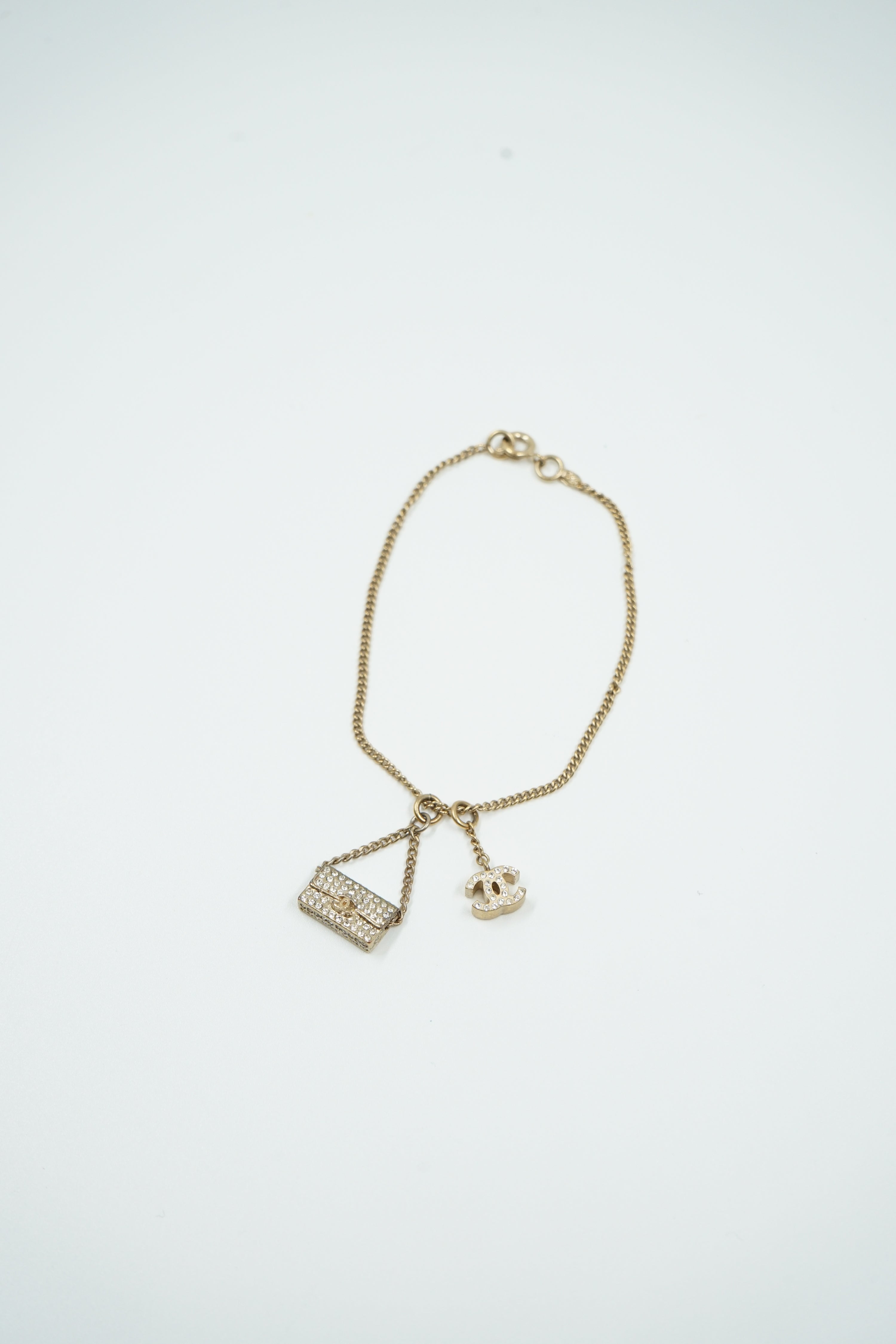 Chanel Bag Charm Bracelet