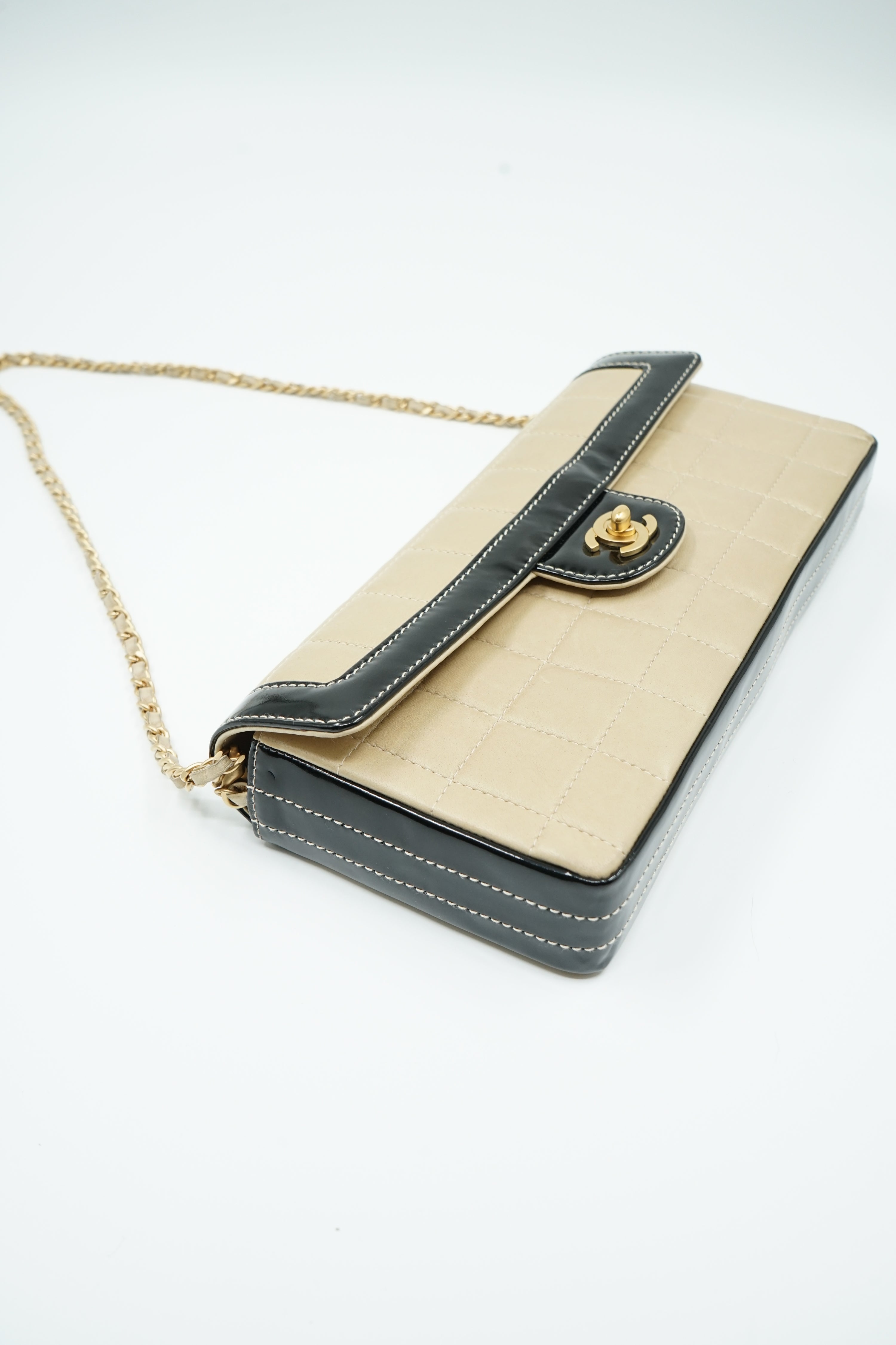 Chanel East West Beige and Black