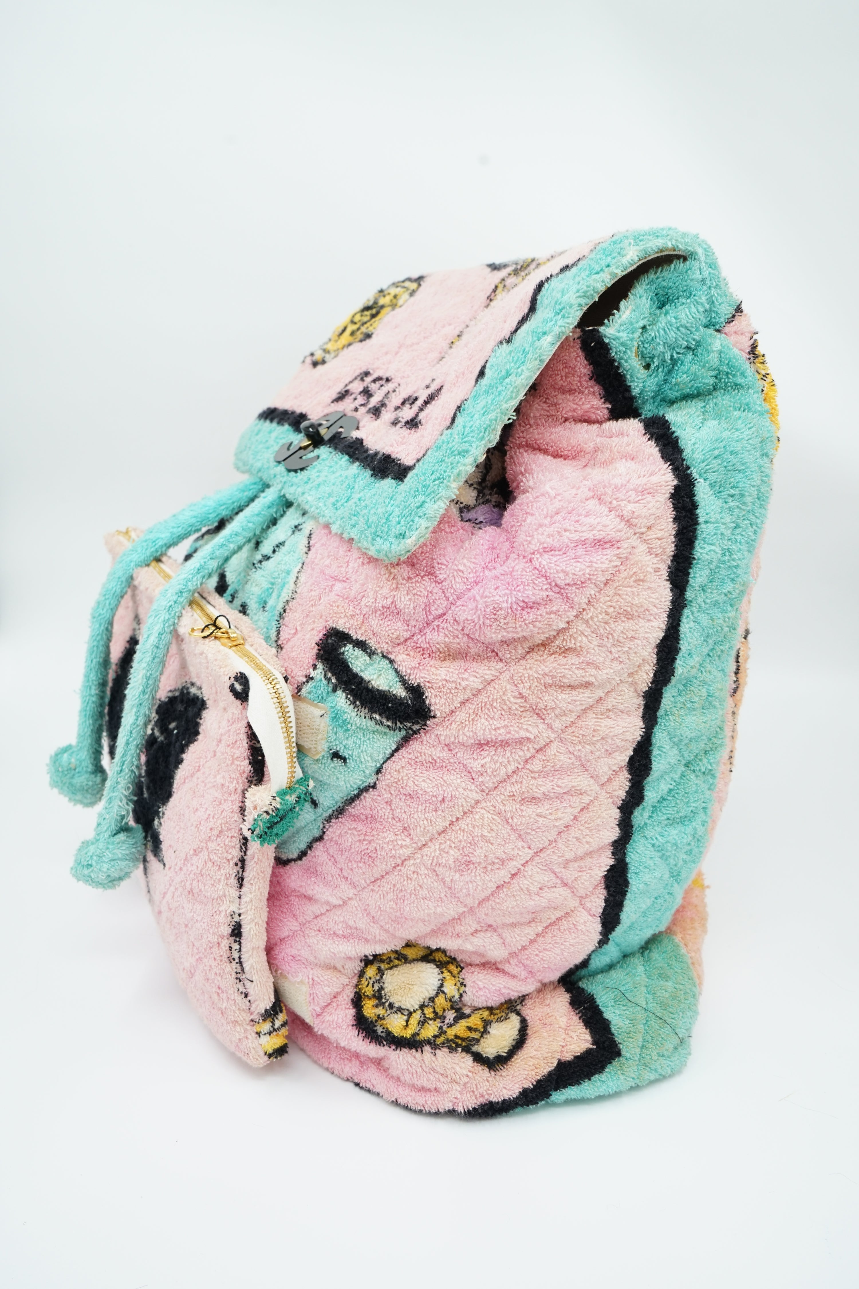 Chanel Terry Cloth Backpack