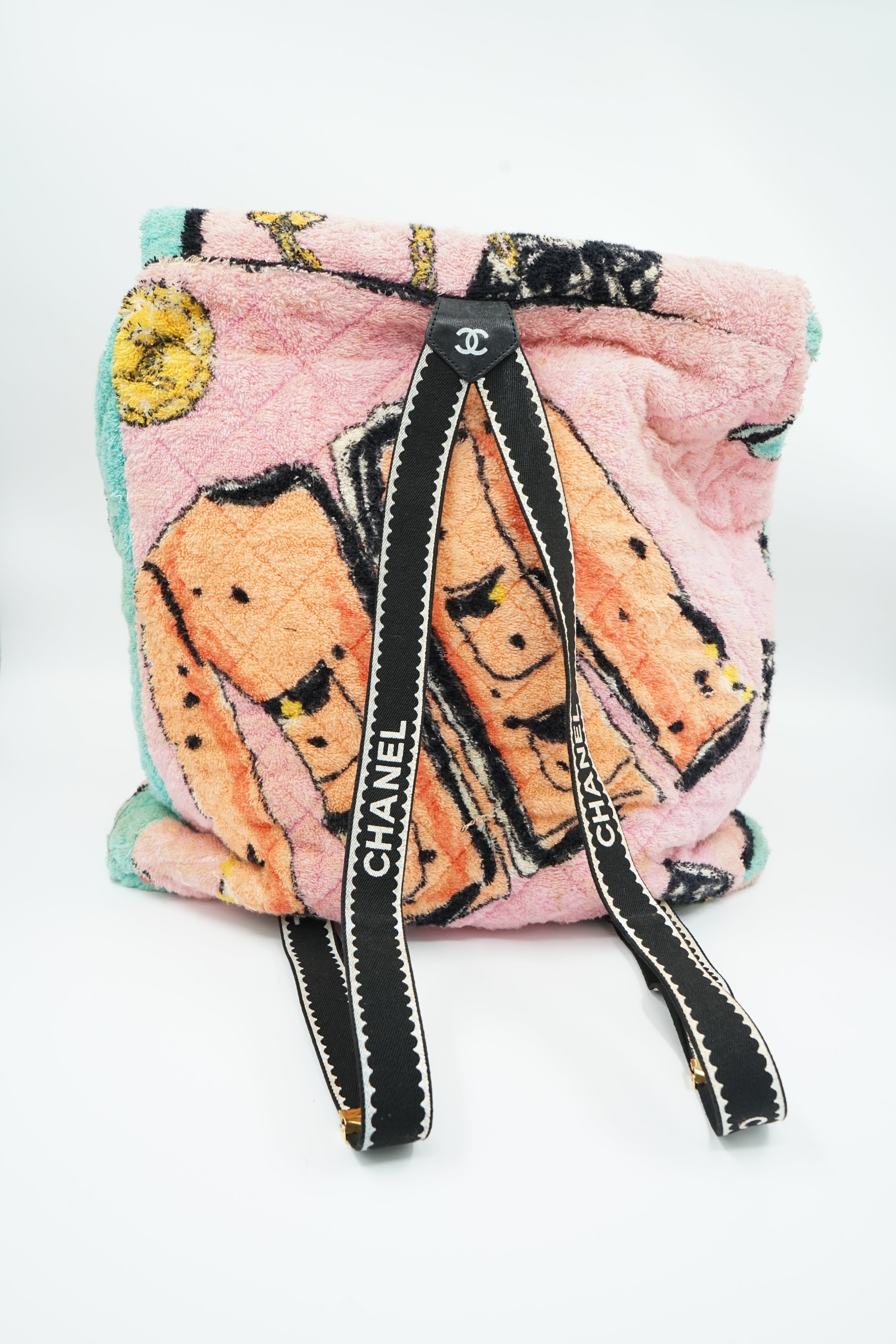 Chanel Terry Cloth Backpack