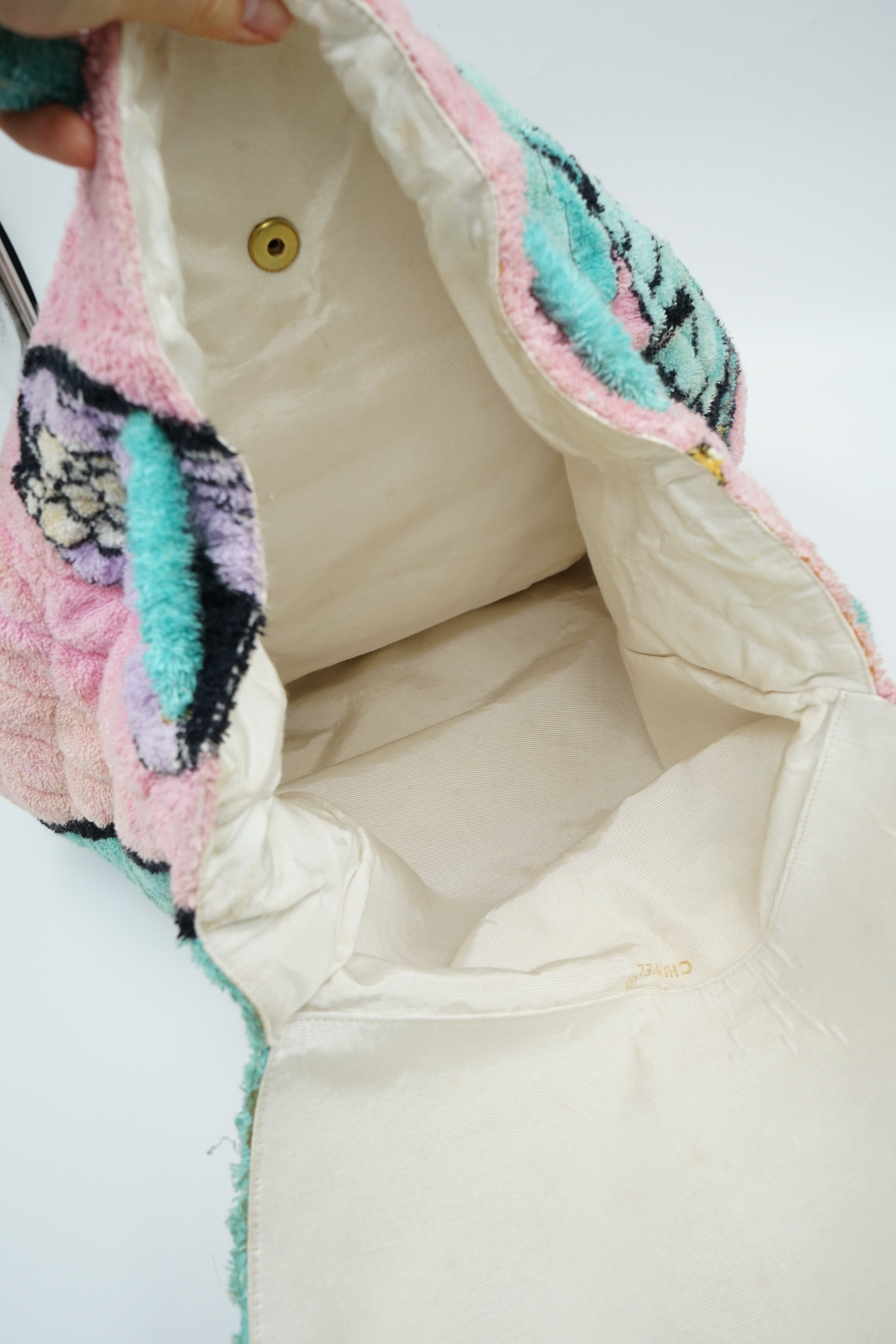 Chanel Terry Cloth Backpack