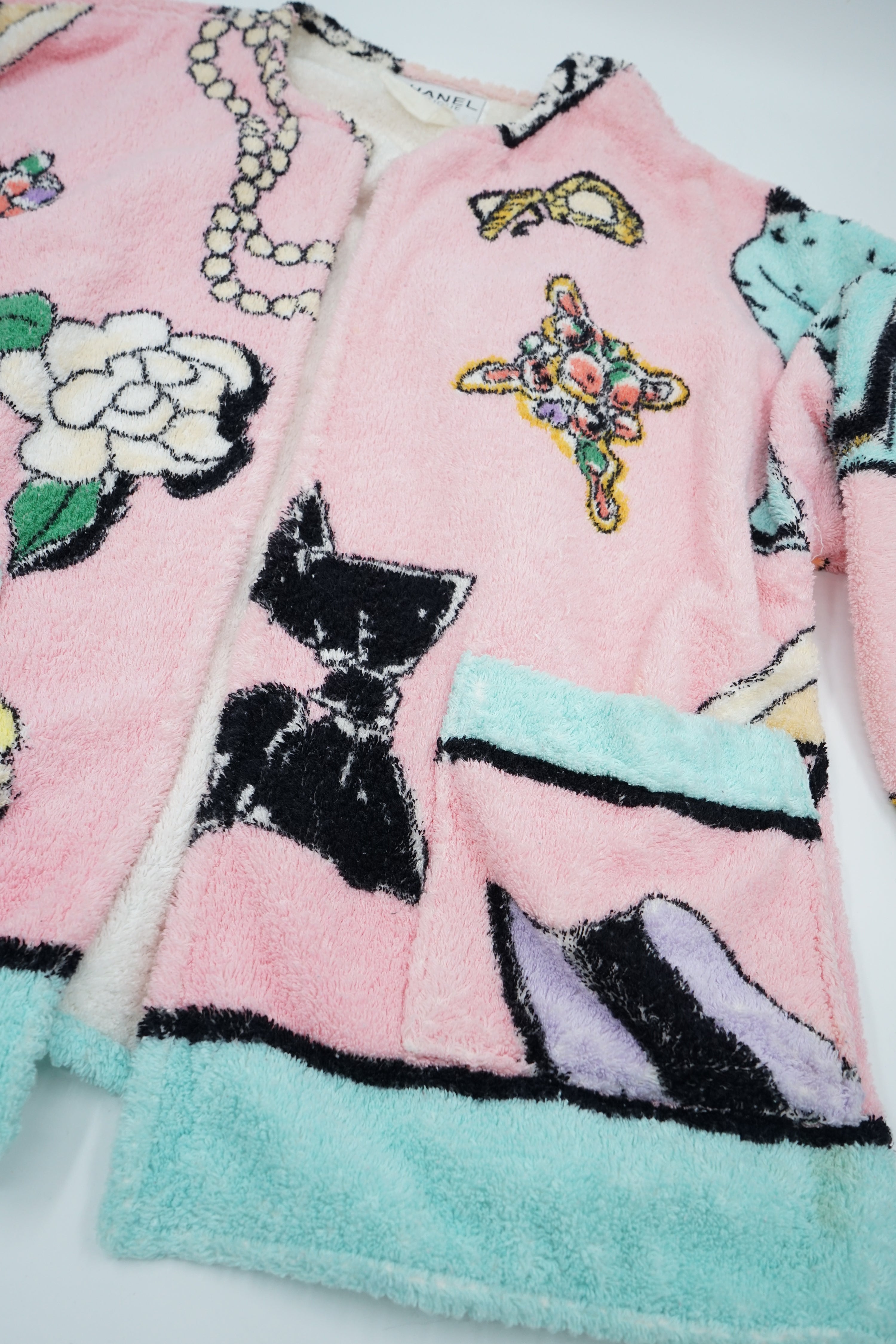 Chanel Runway Terry Cloth Jacket