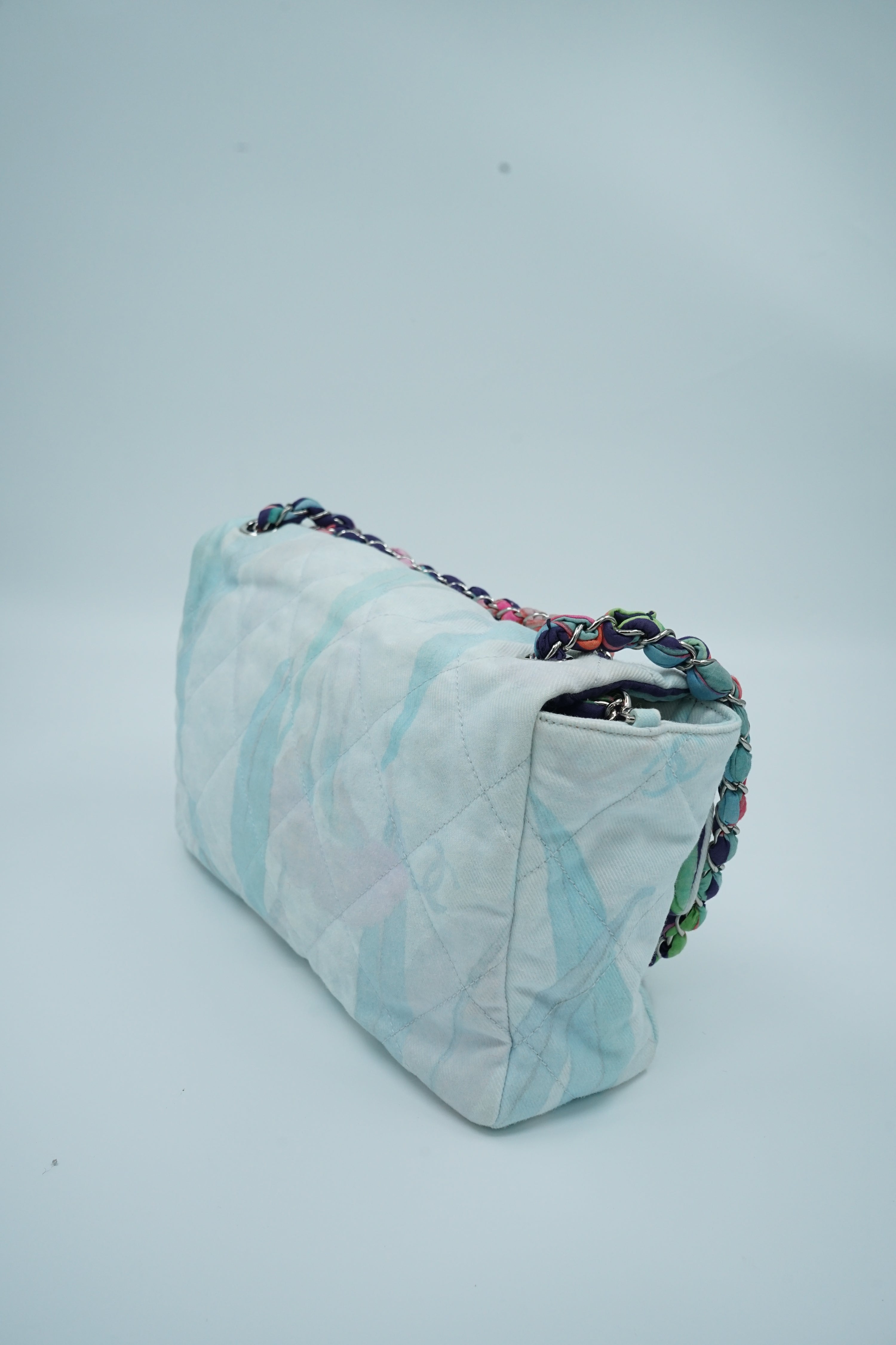 Chanel Denim Jungle Jeans Single Flap Bag