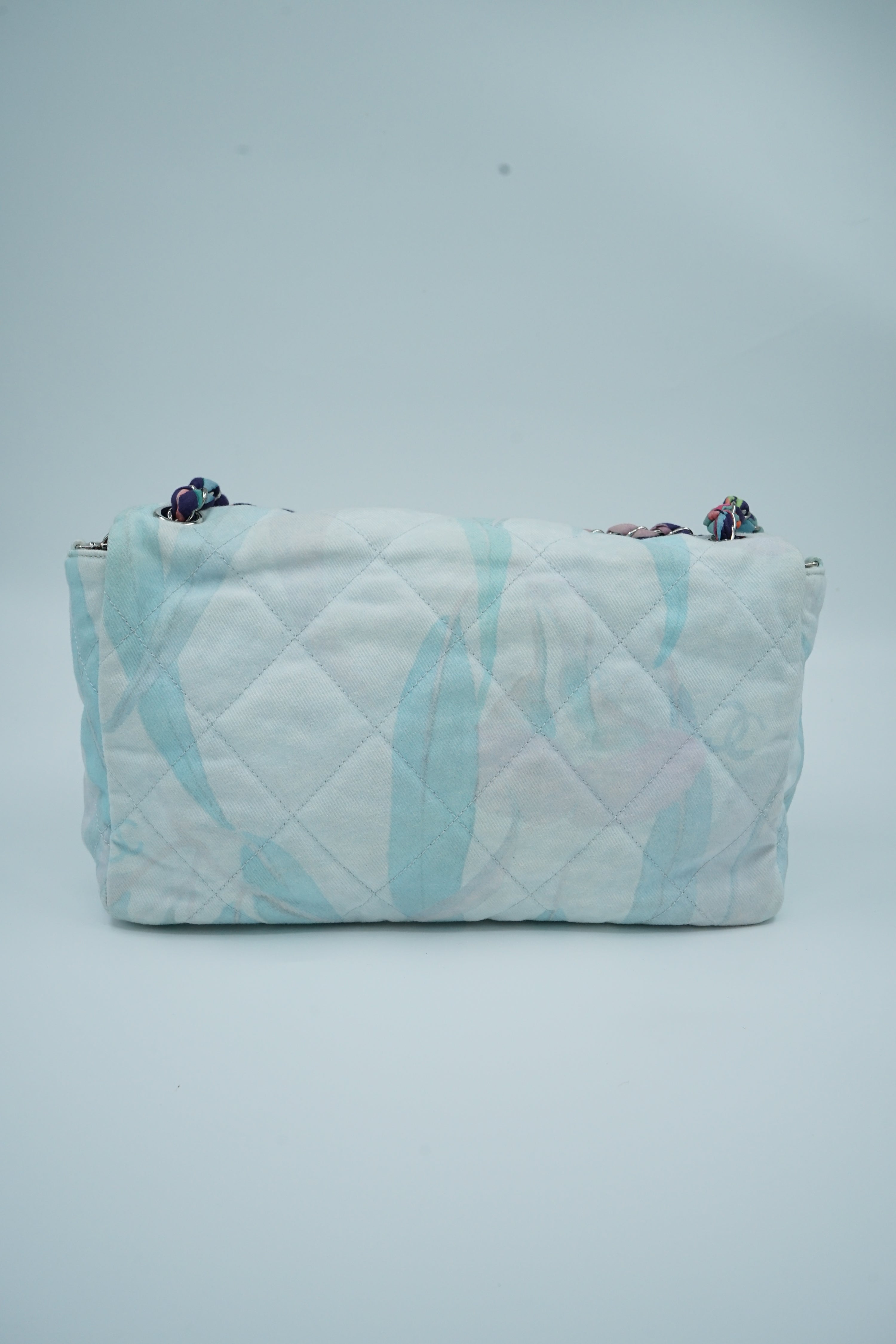 Chanel Denim Jungle Jeans Single Flap Bag