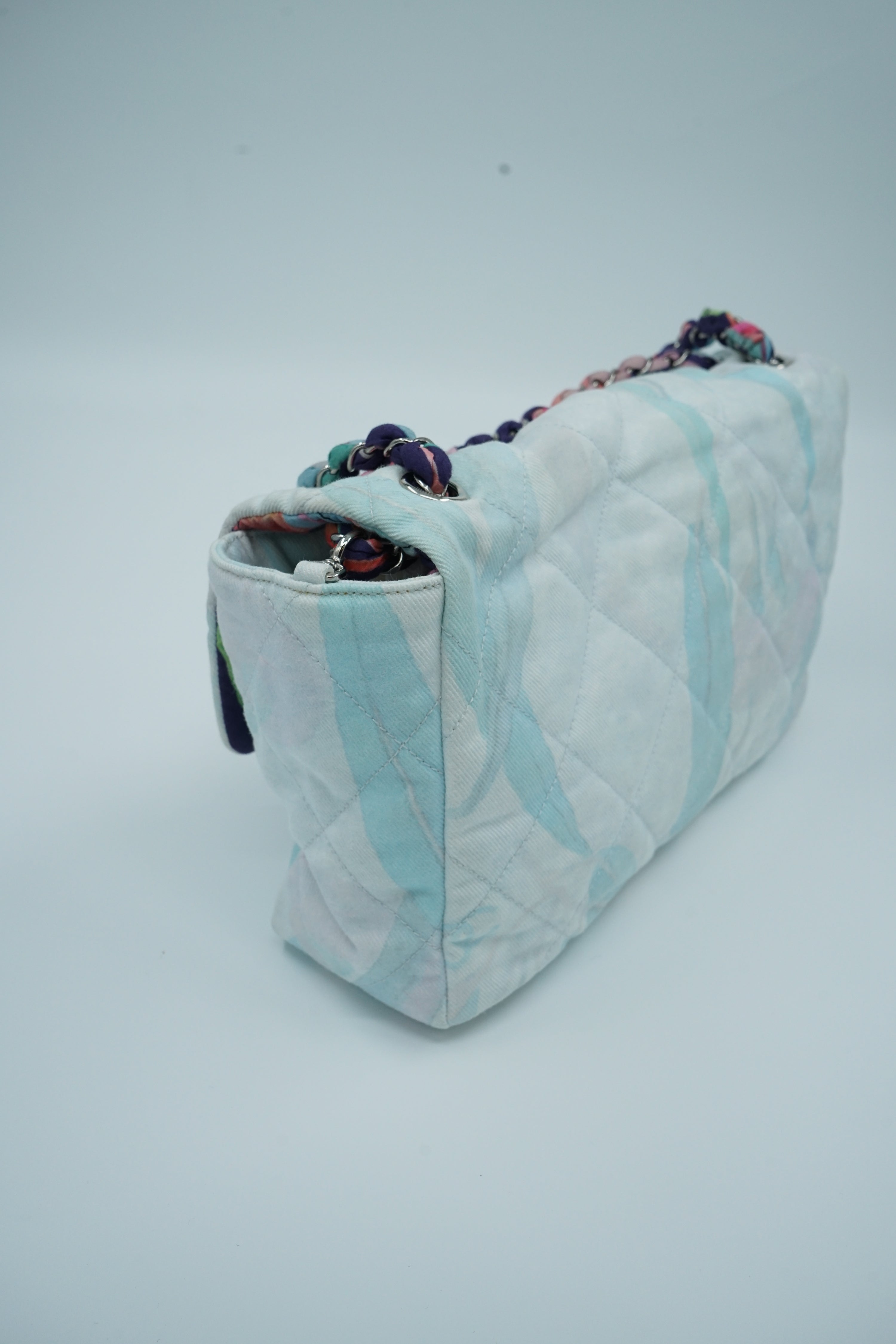 Chanel Denim Jungle Jeans Single Flap Bag