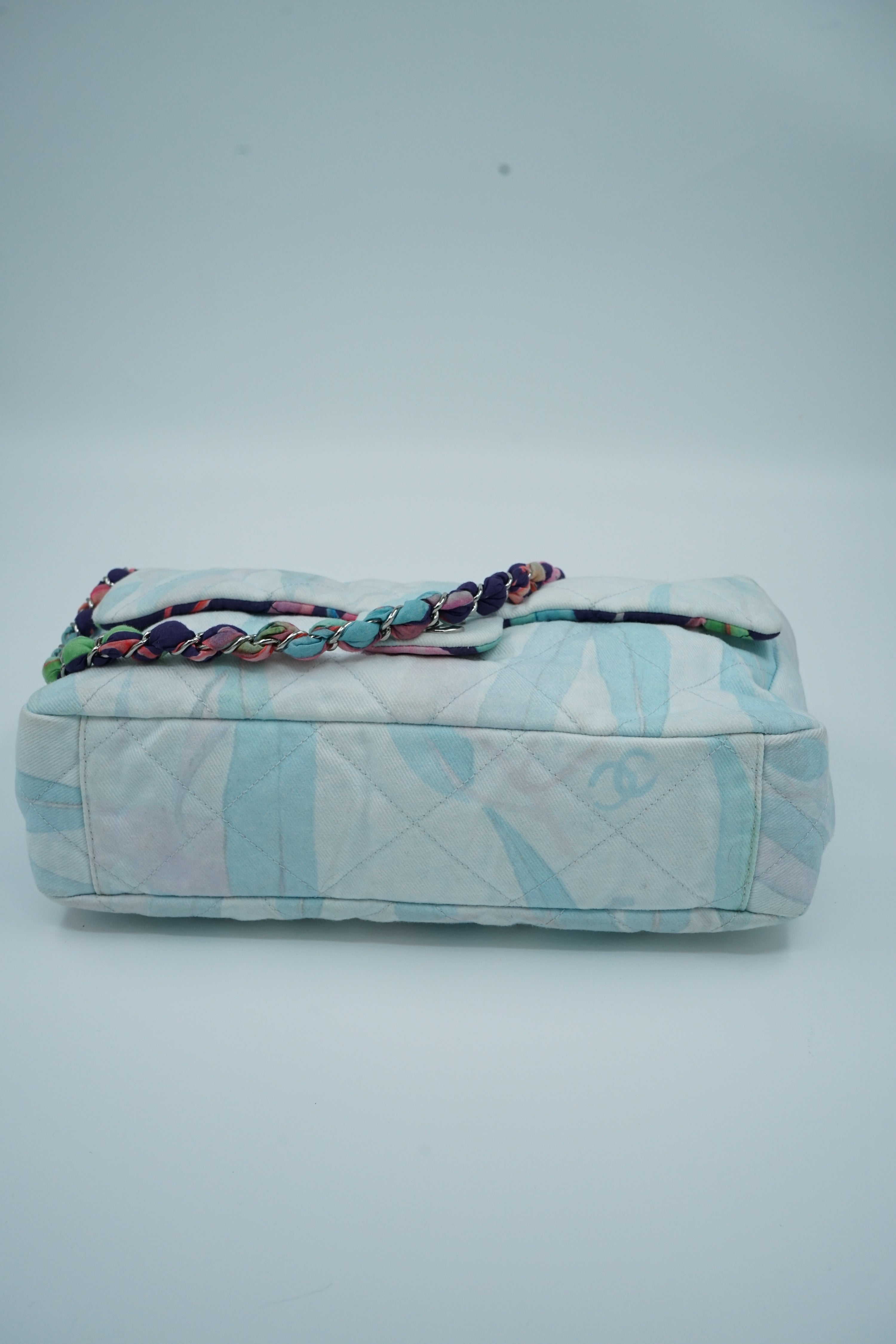 Chanel Denim Jungle Jeans Single Flap Bag