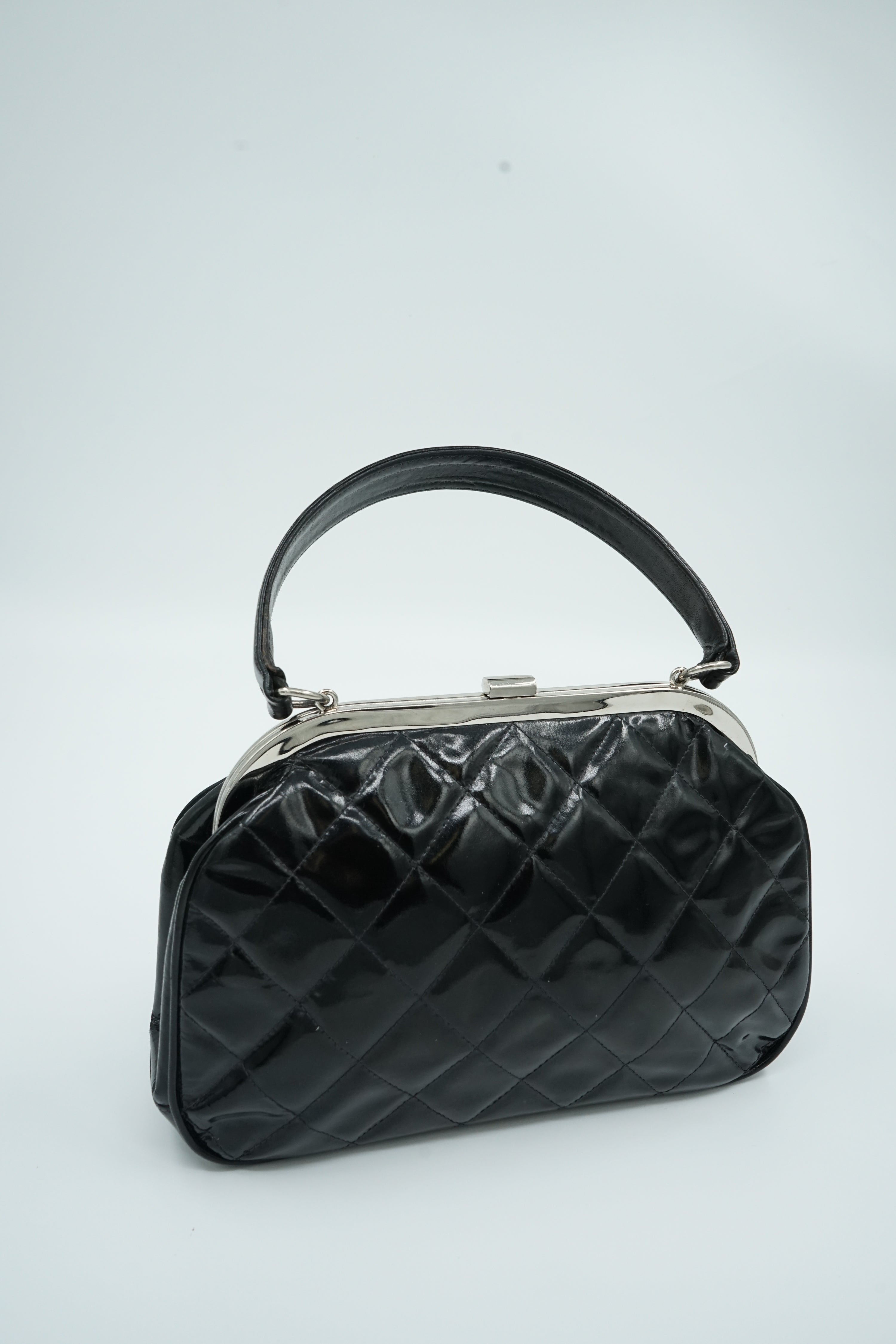 Chanel Top Handle Kisslock Bag