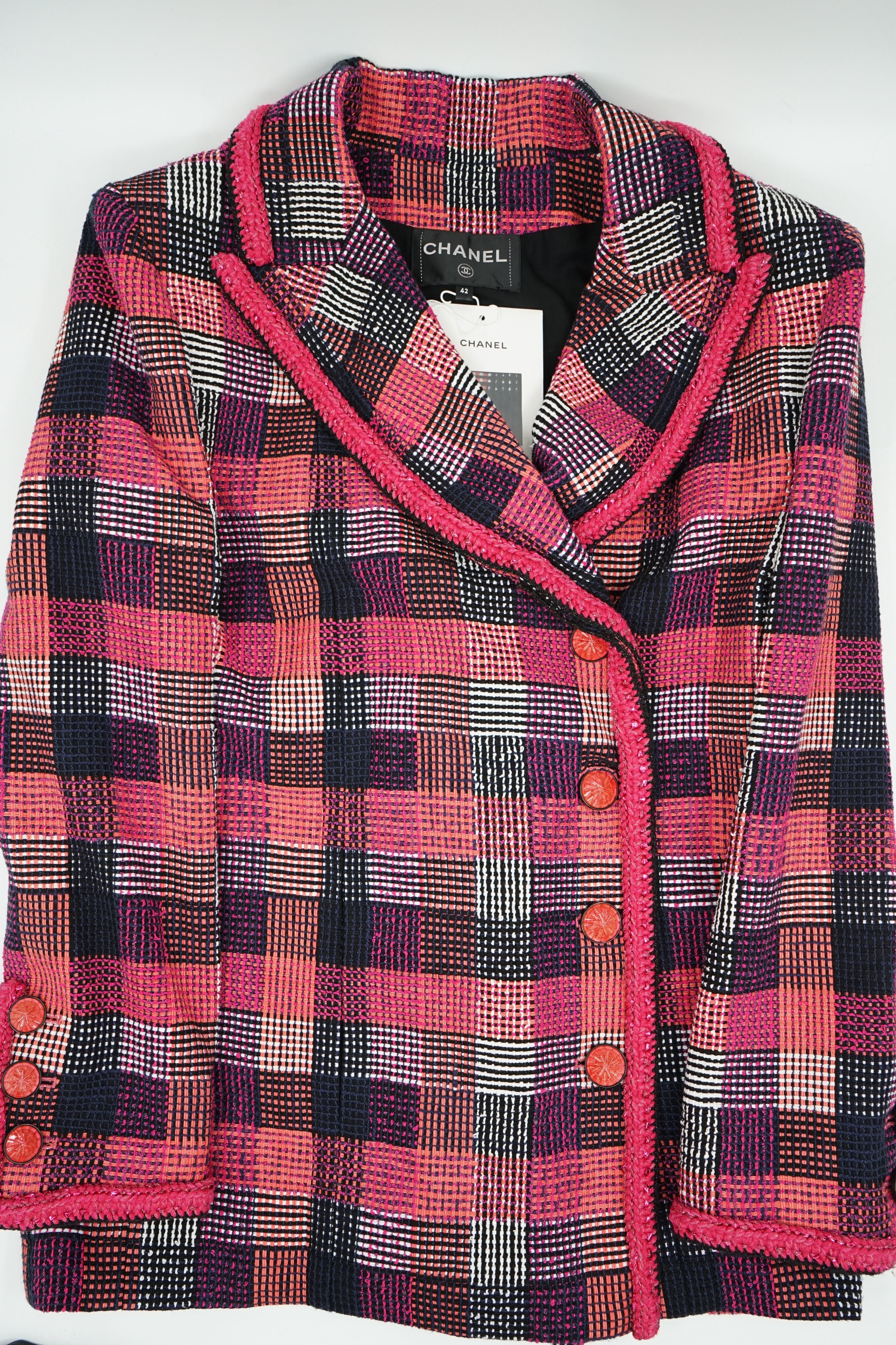 Chanel Tweed Blazer Jacket