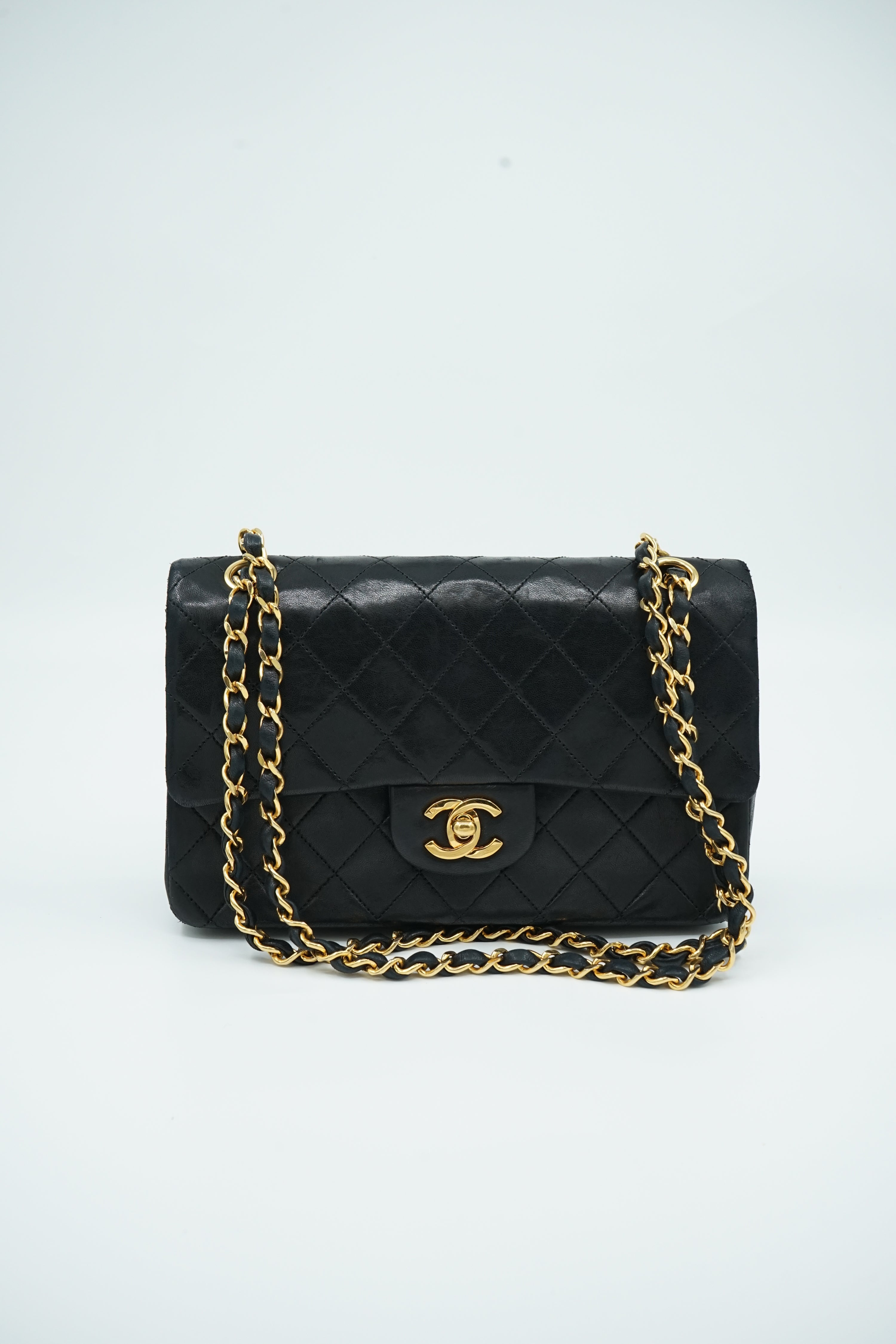Chanel Double Flap Bag Small Black