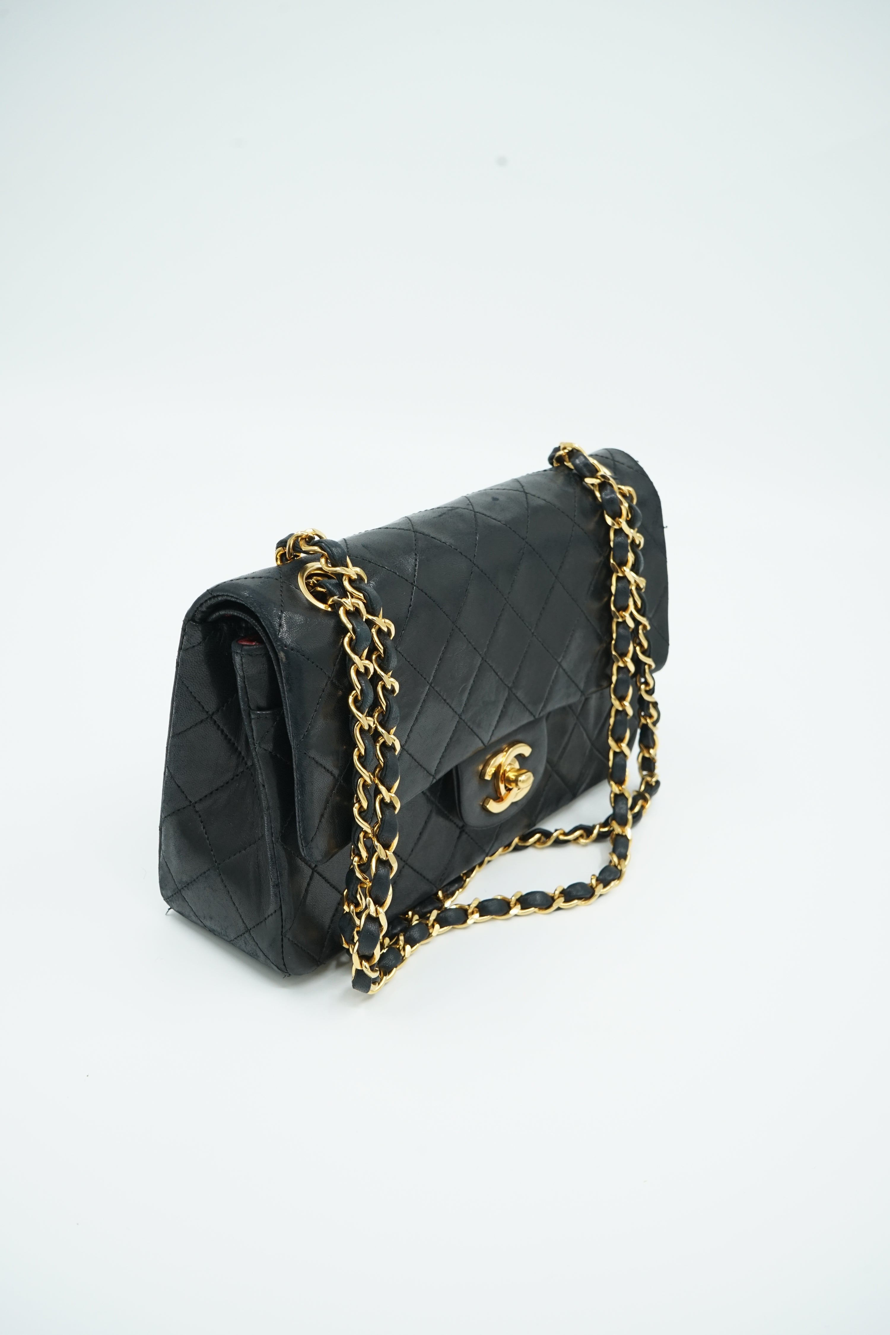 Chanel Double Flap Bag Small Black
