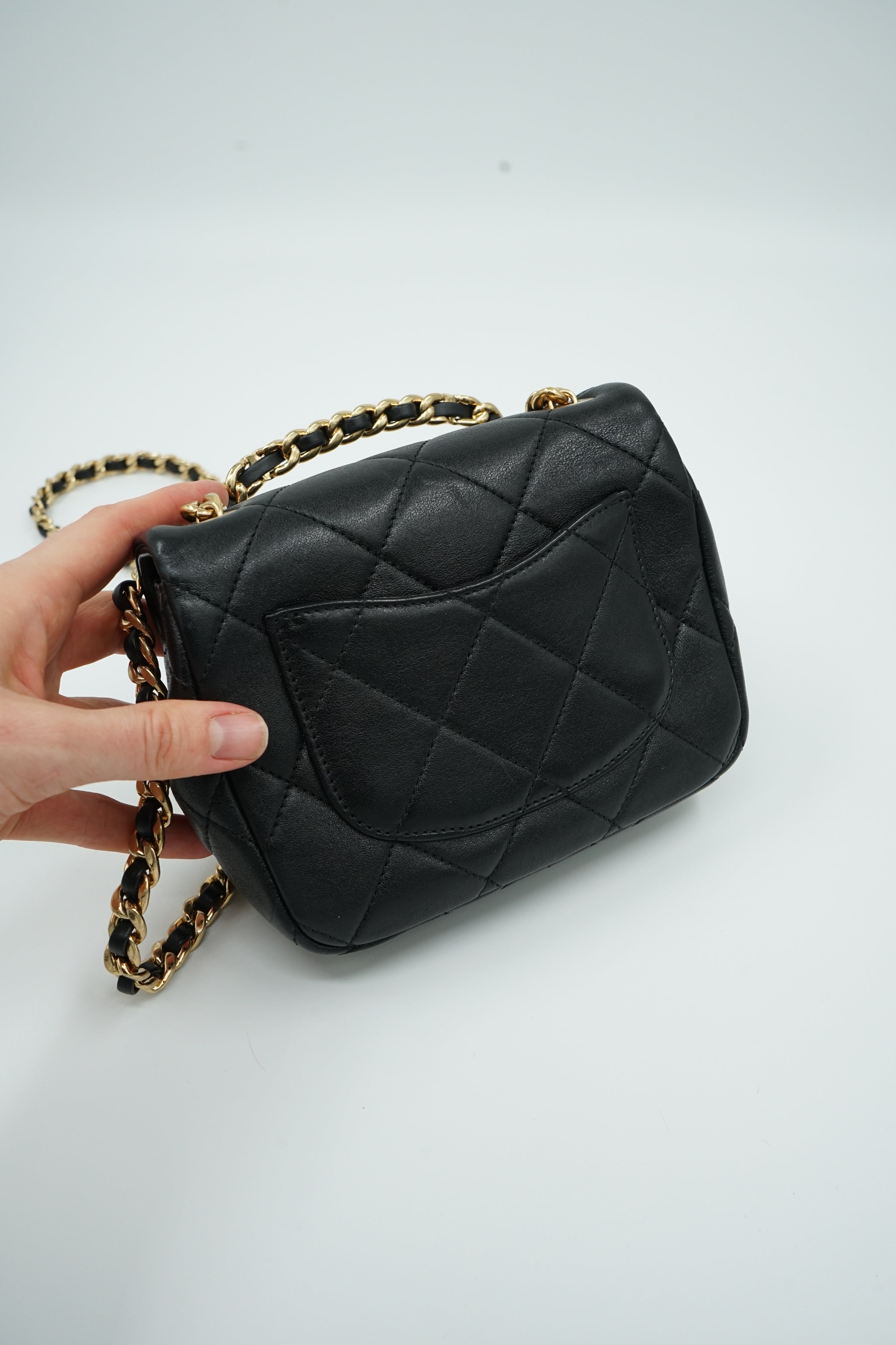 Chanel Top Handle Cruise 23 Mini Square