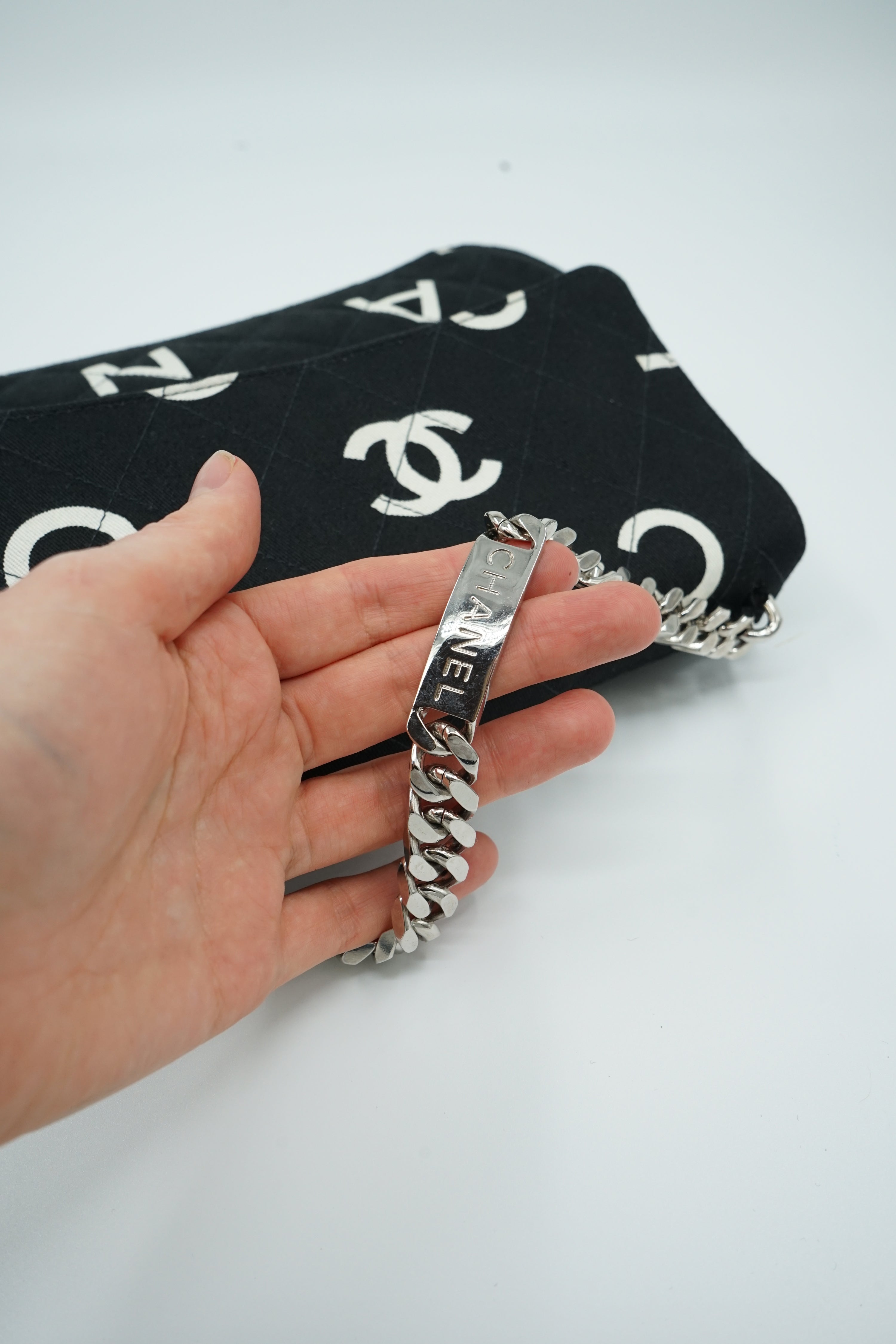 Chanel Logo Bracelet Bag