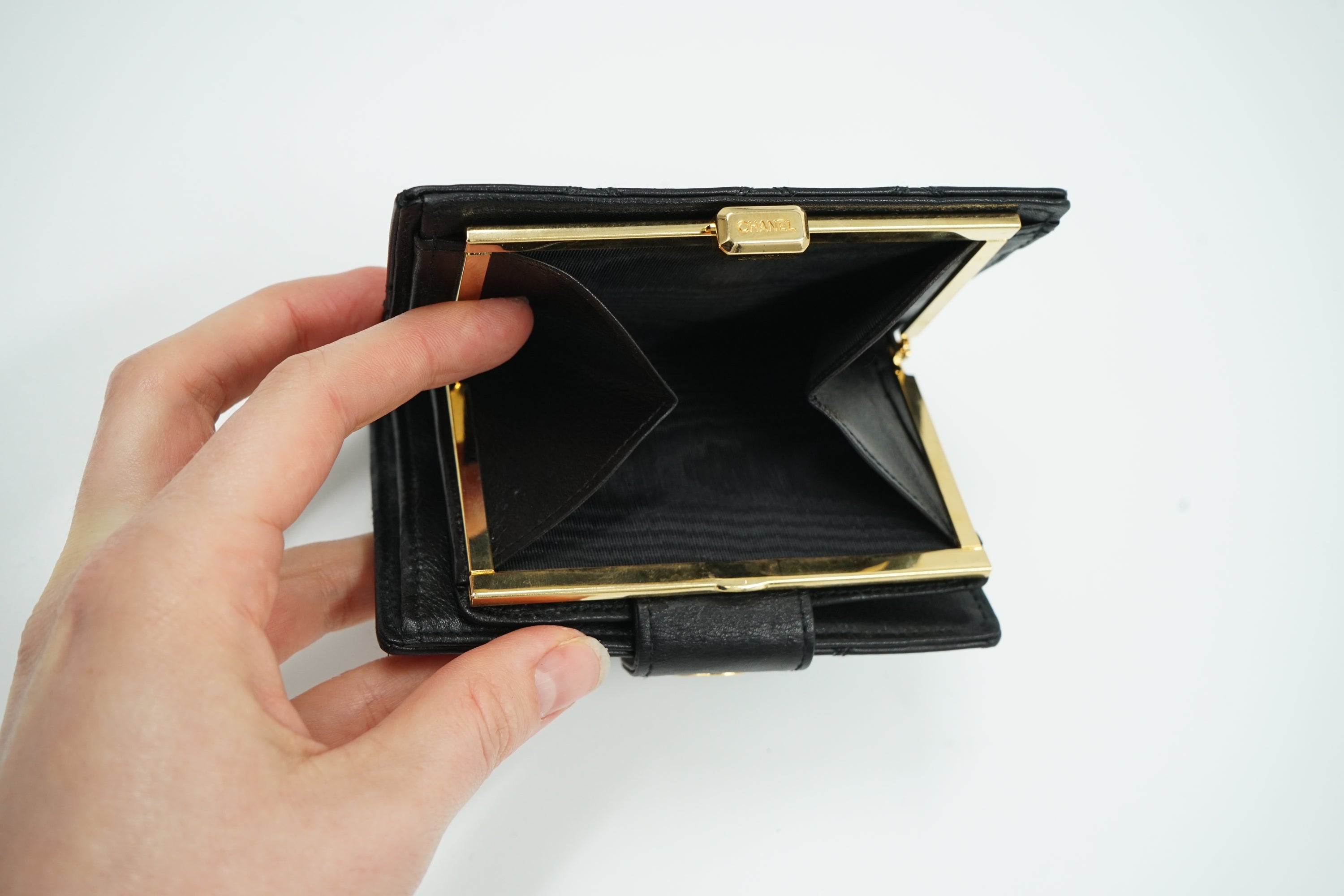 Chanel Wallet With Coin Pouch