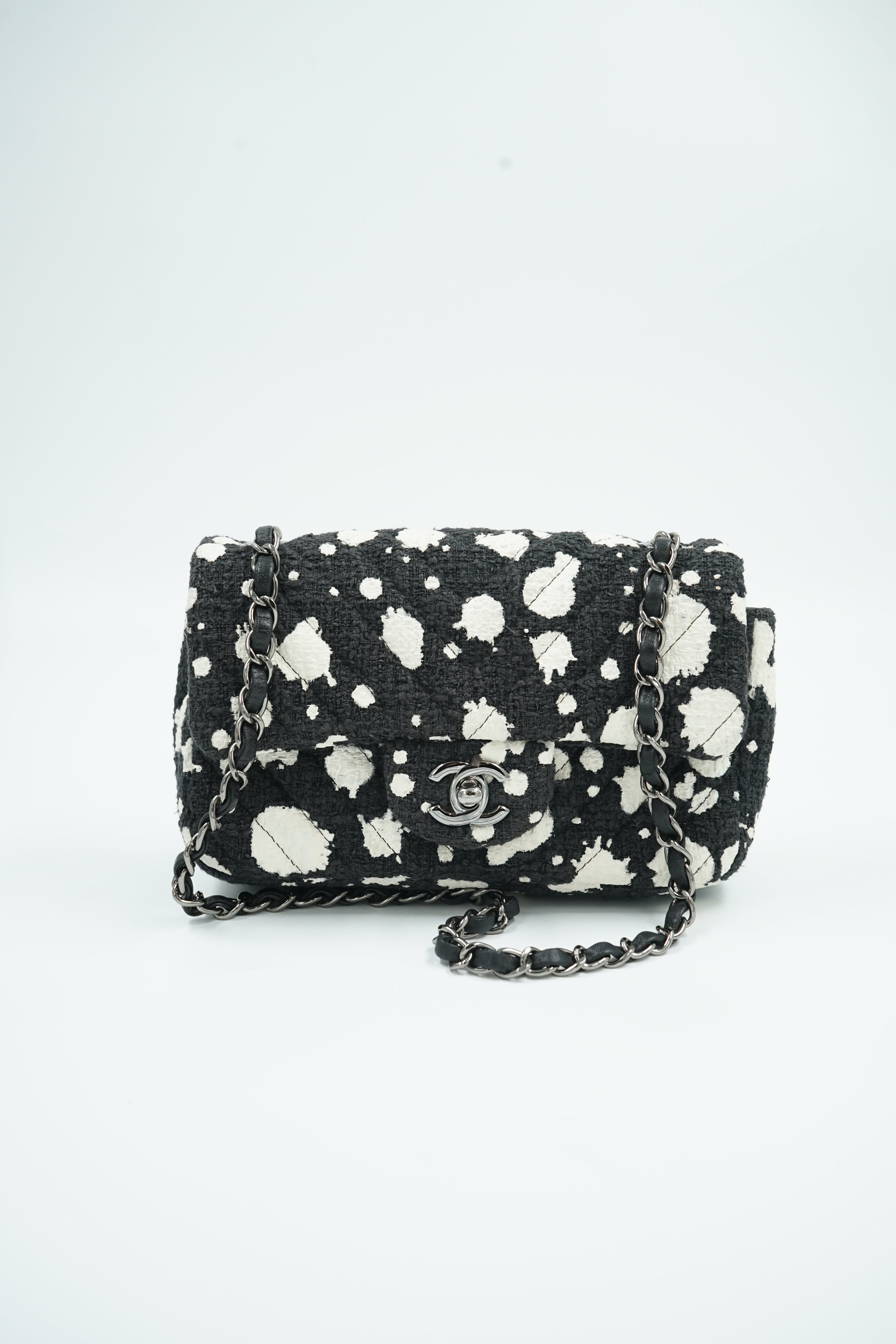 Chanel Paint Splatter Tweed Bag