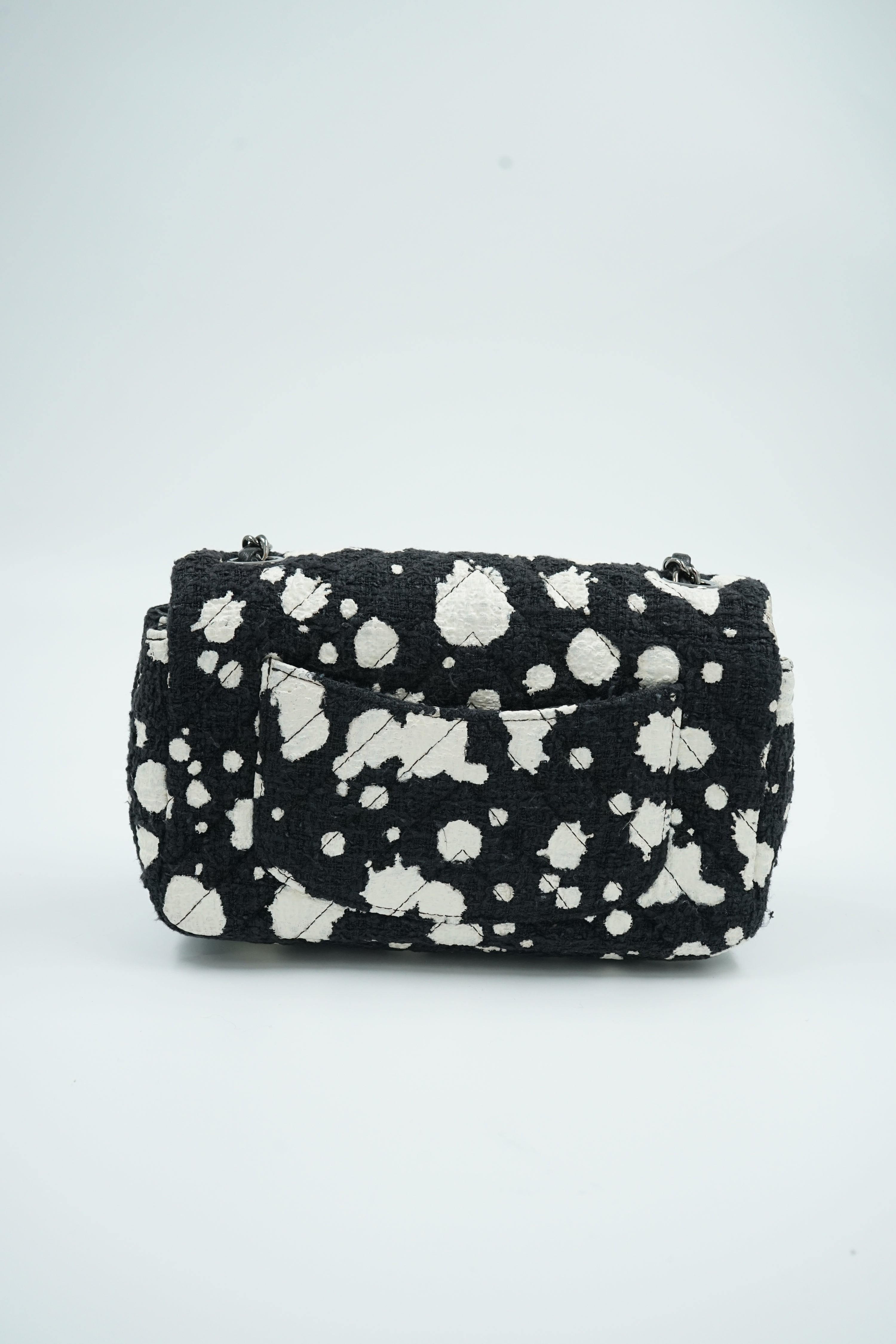 Chanel Paint Splatter Tweed Bag