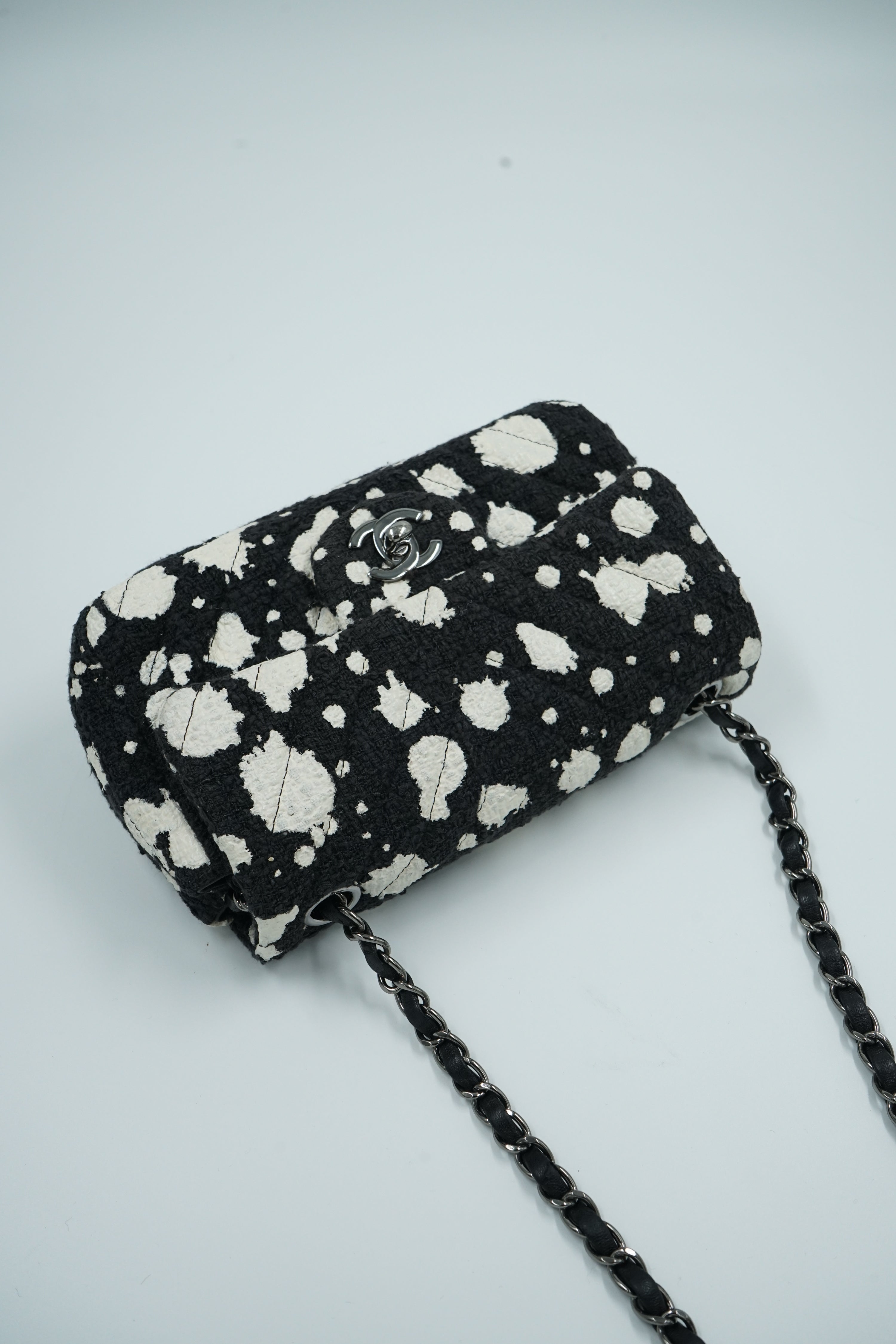 Chanel Paint Splatter Tweed Bag