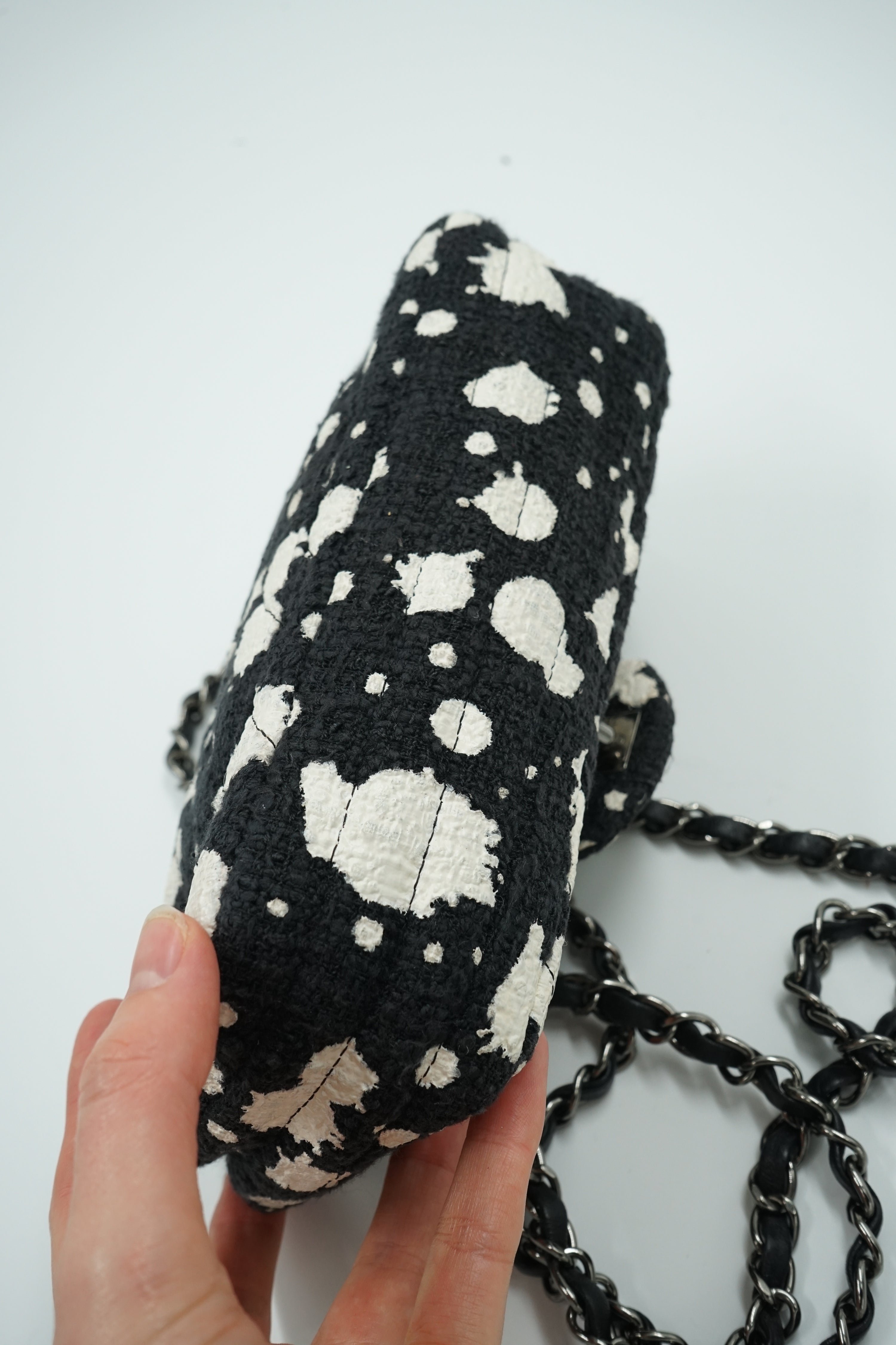 Chanel Paint Splatter Tweed Bag