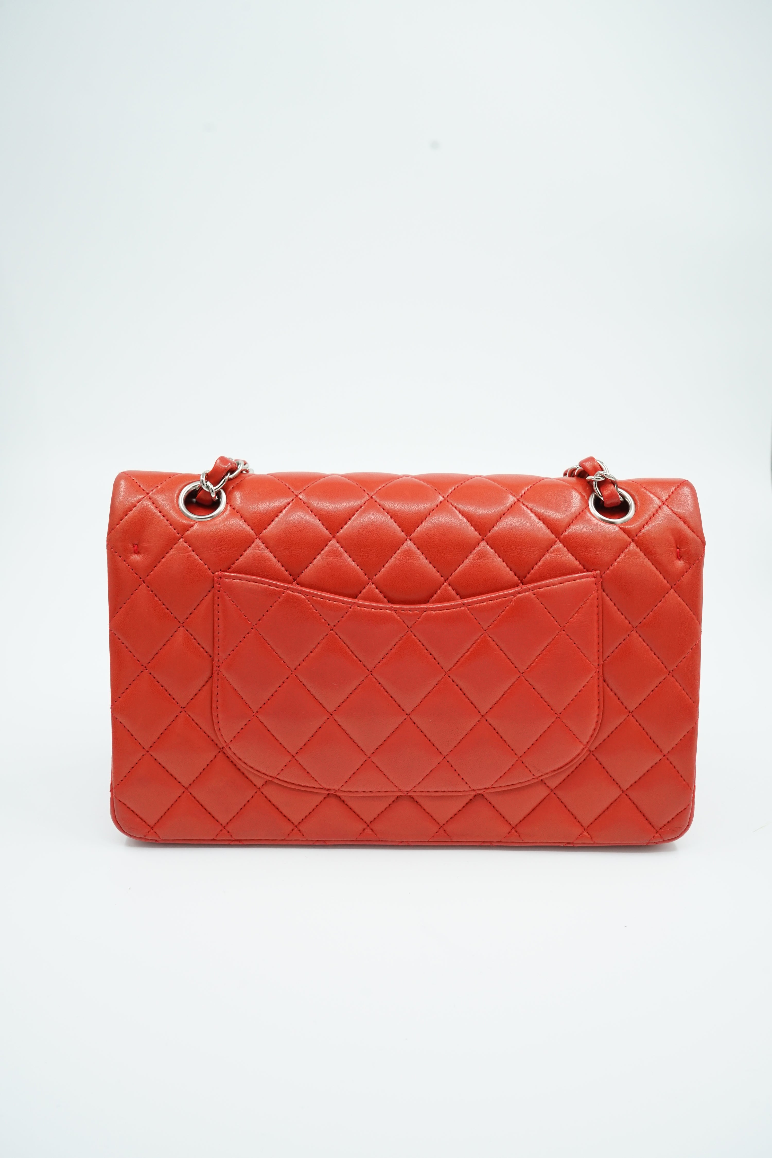 Chanel Red Medium Double Flap Bag
