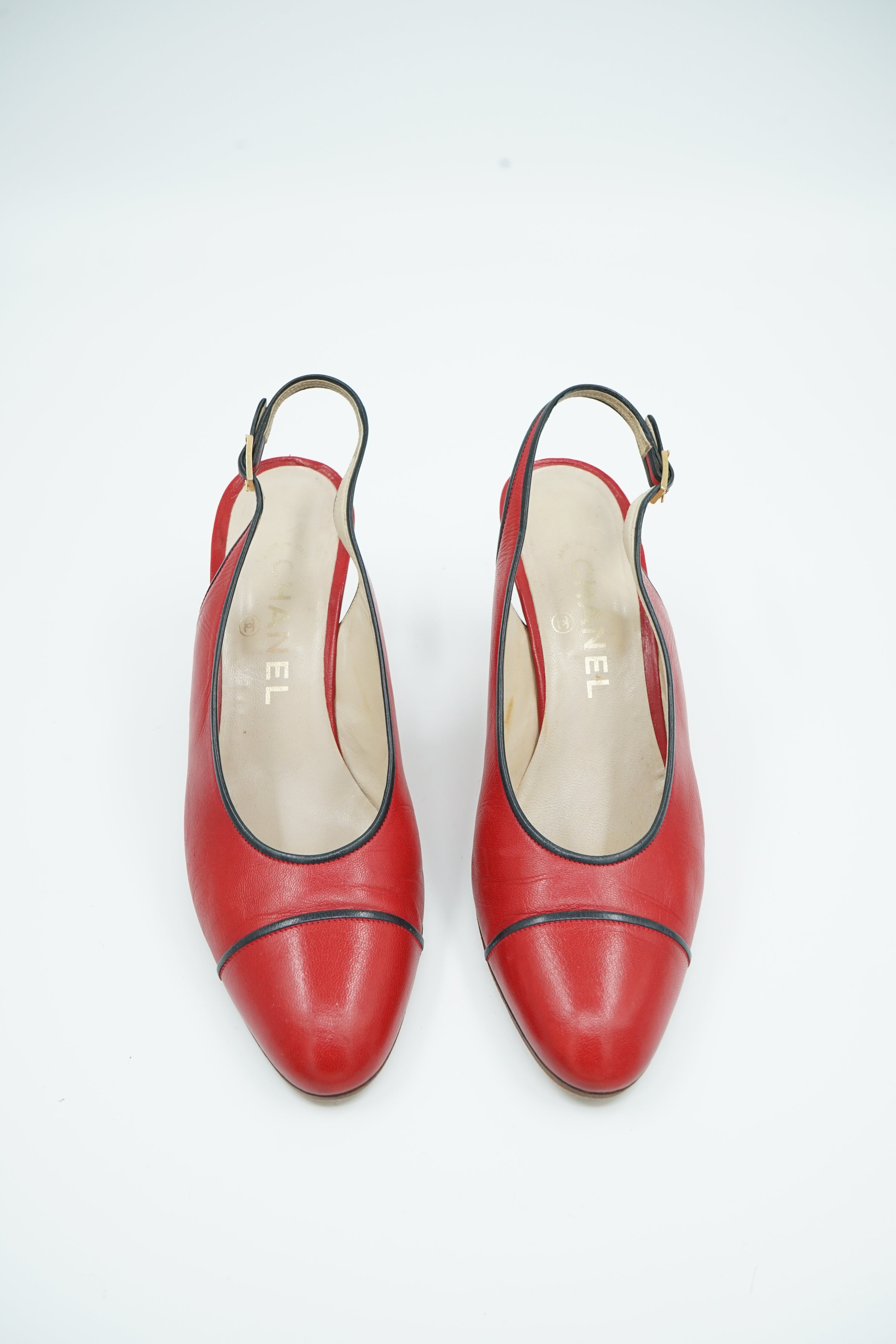 Chanel Pumps Red