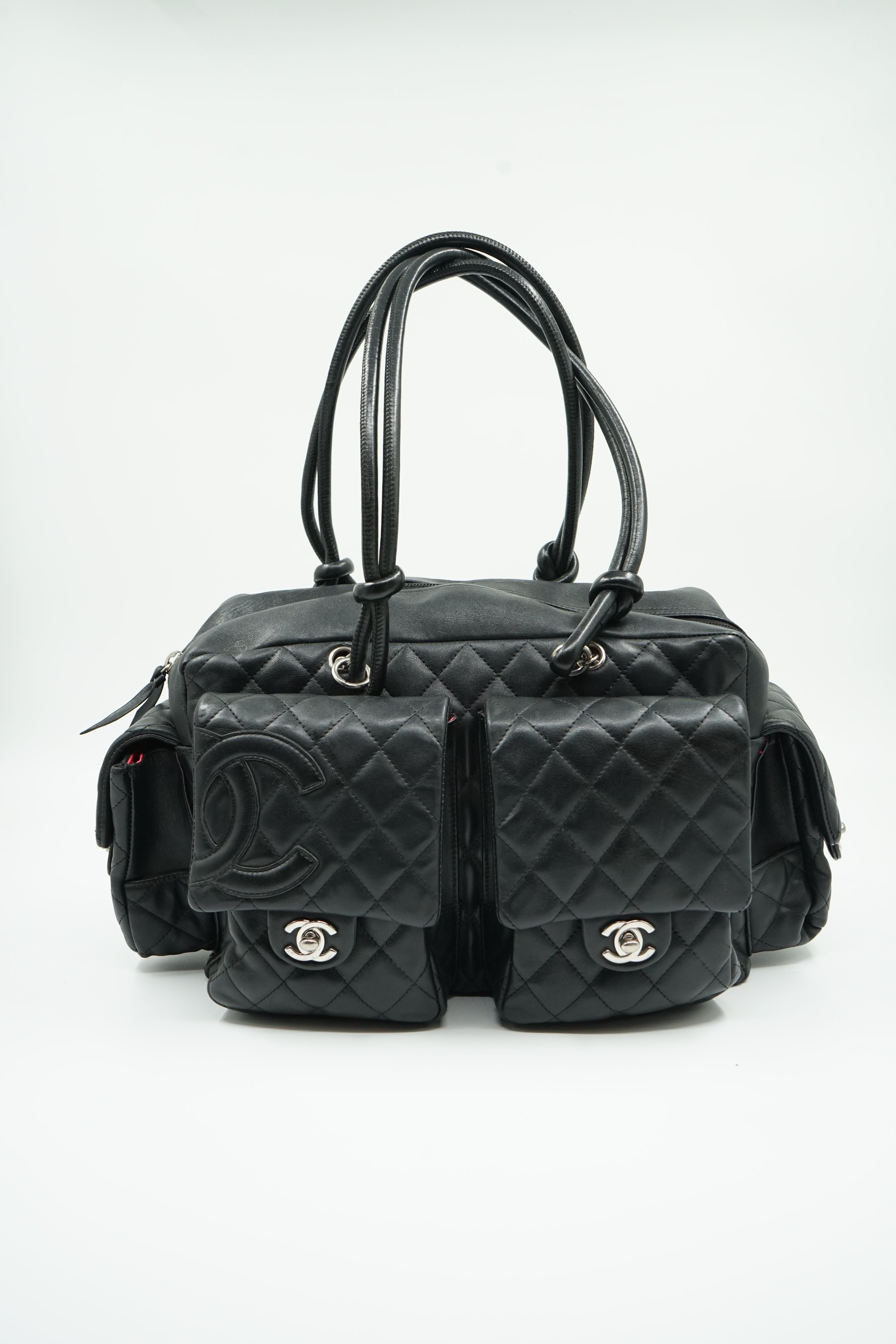 Chanel Cambon Reporter Bag Black