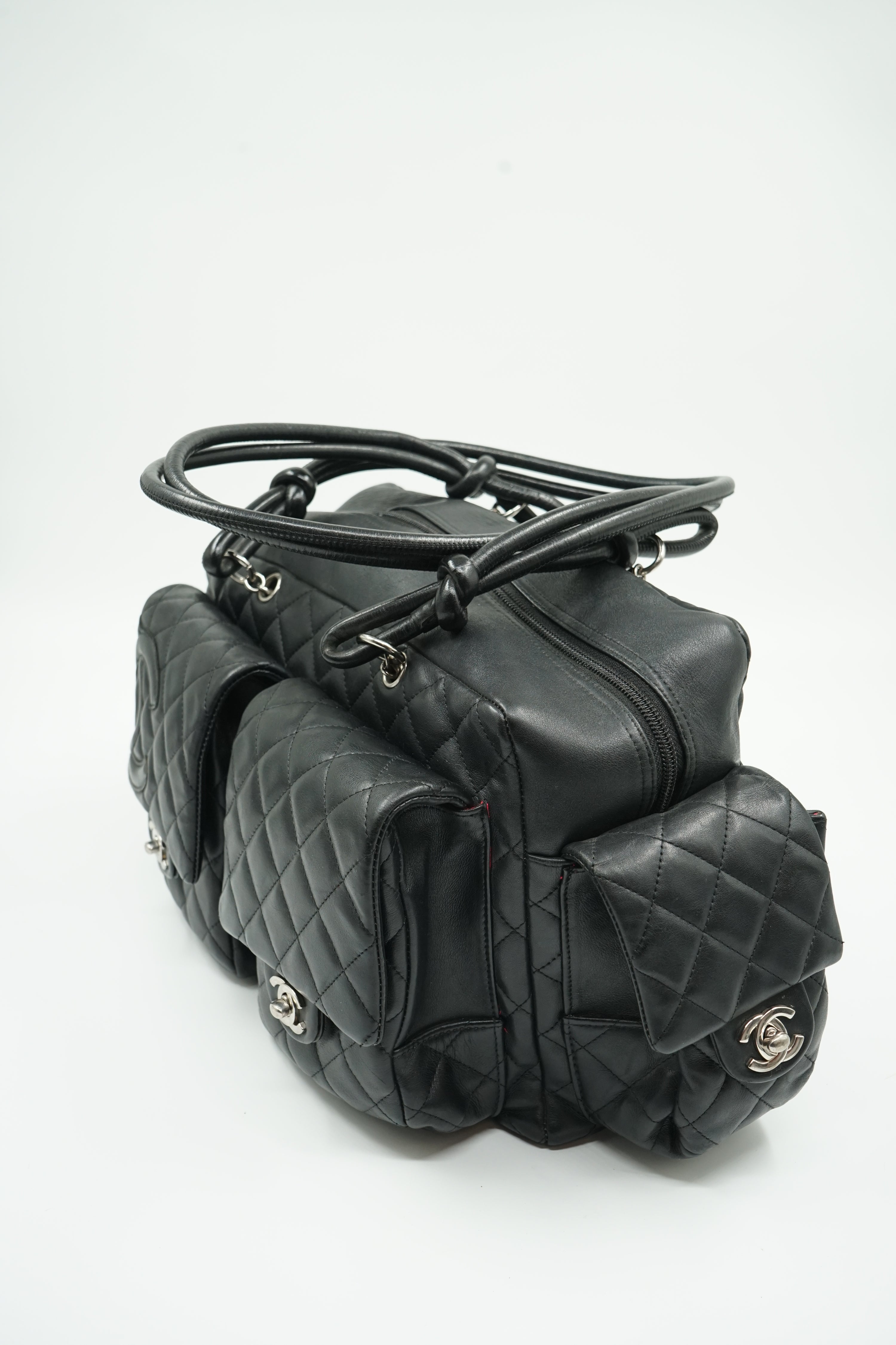 Chanel Cambon Reporter Bag Black