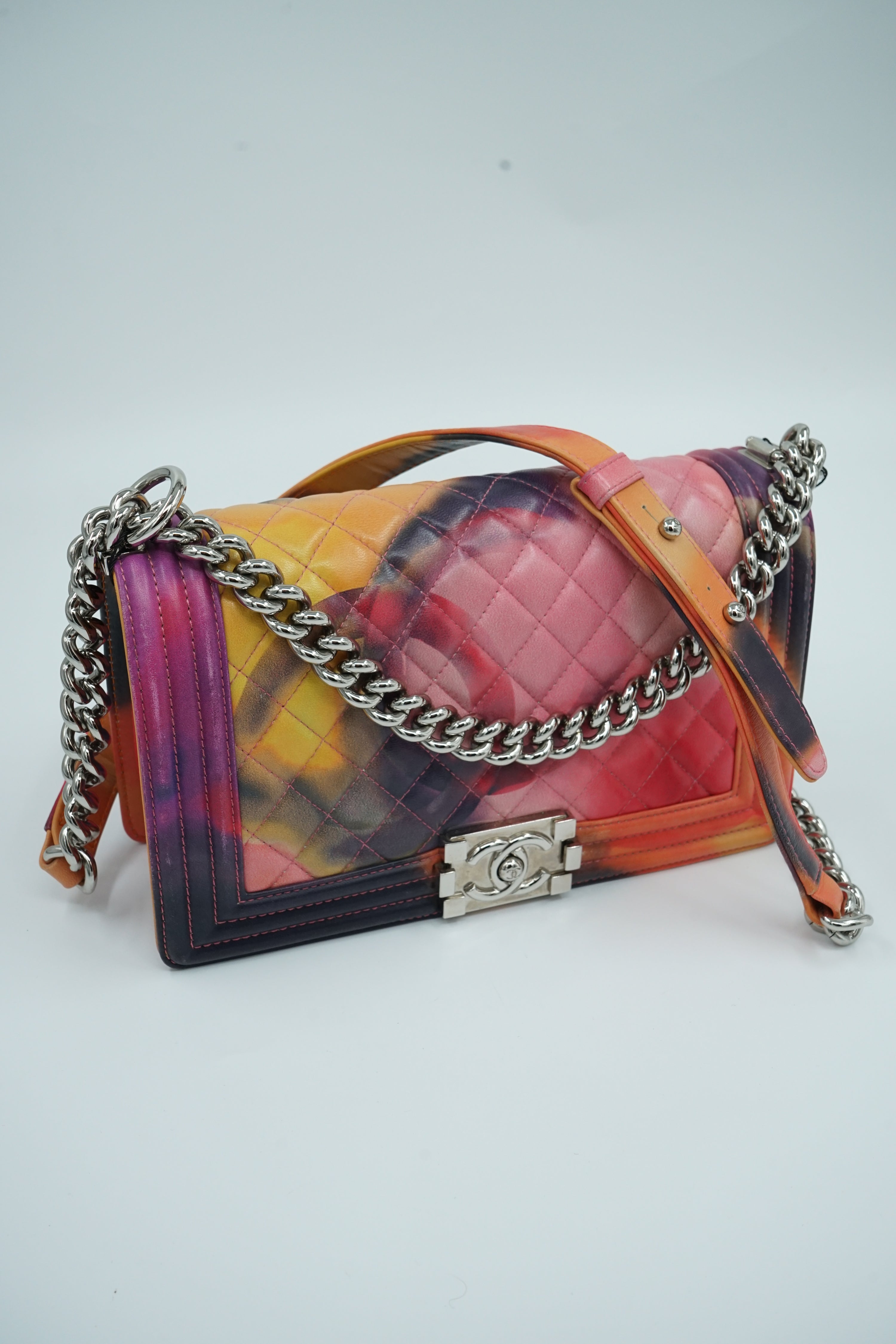 Chanel Flower Power Medium Boy Bag