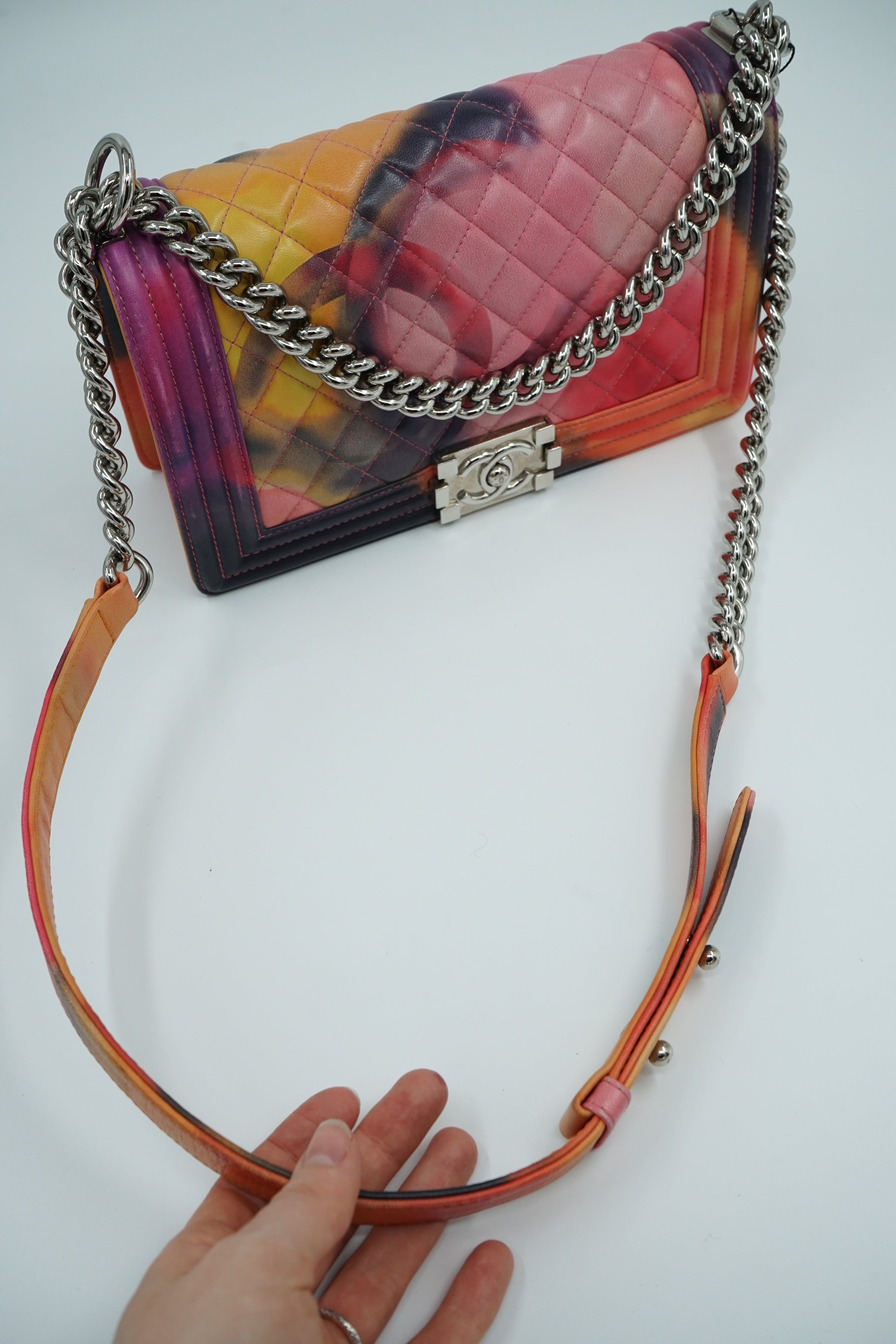 Chanel Flower Power Medium Boy Bag