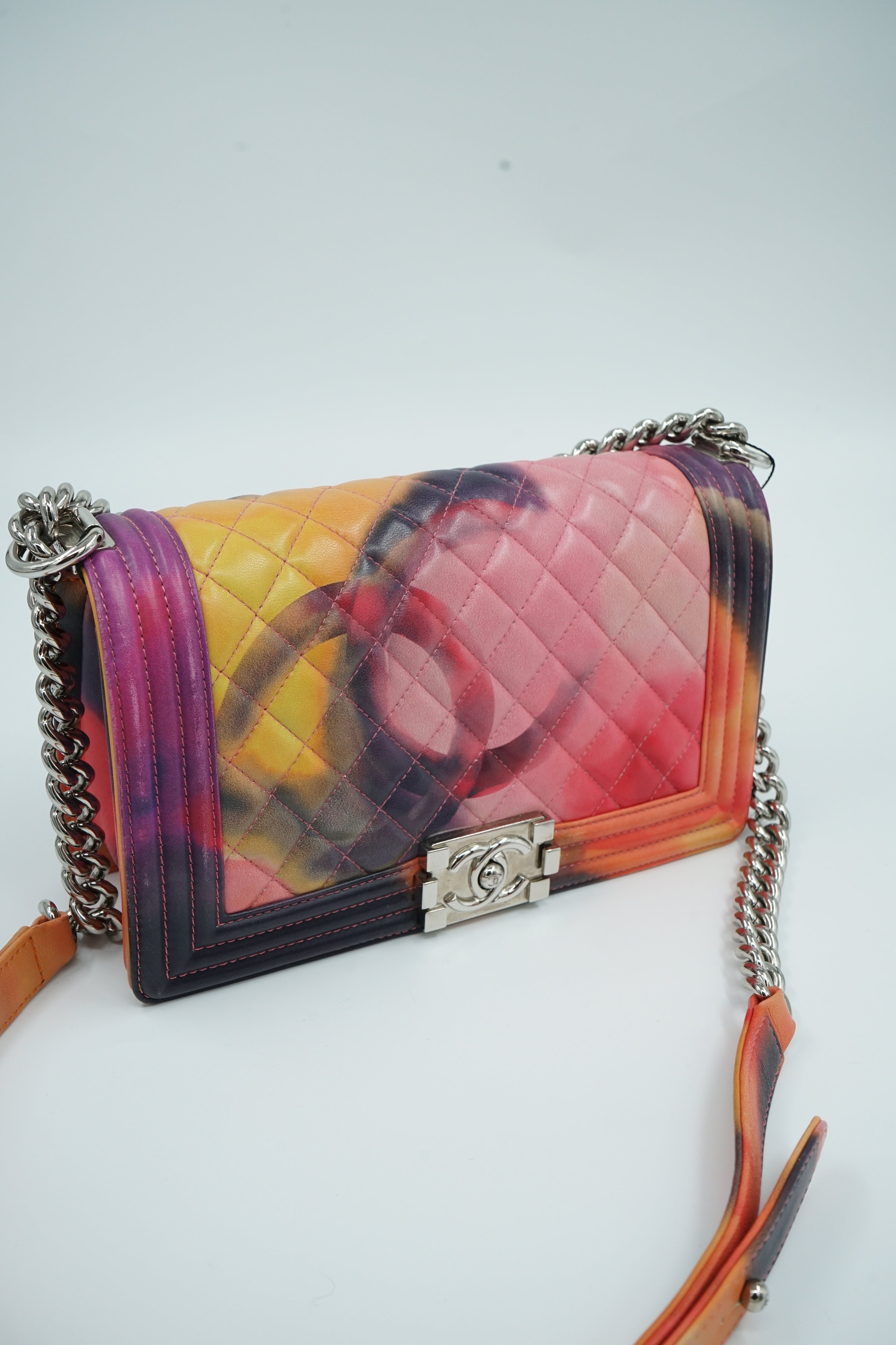 Chanel Flower Power Medium Boy Bag