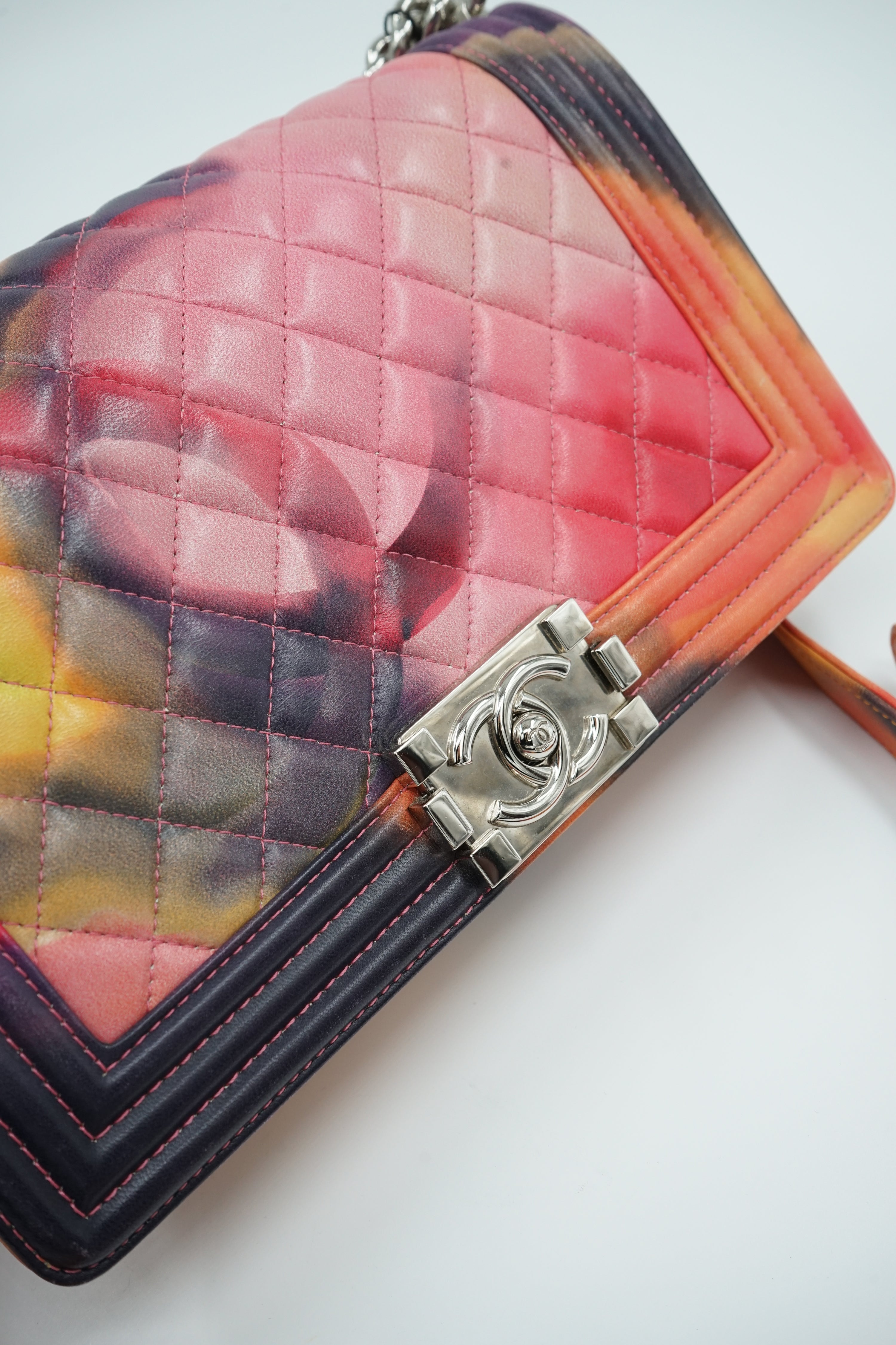 Chanel Flower Power Medium Boy Bag