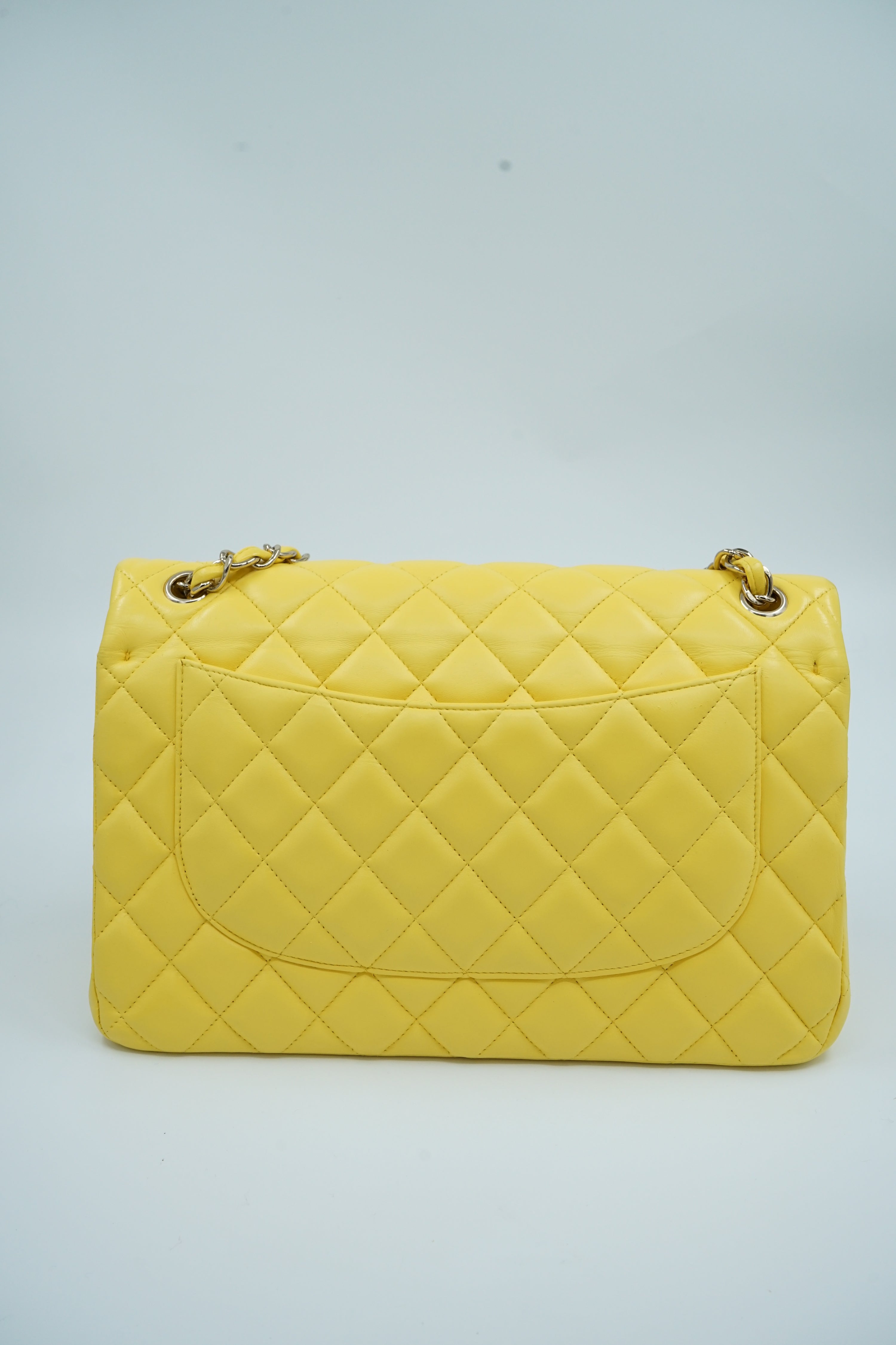 Chanel Jumbo Double Flap Bag Yellow