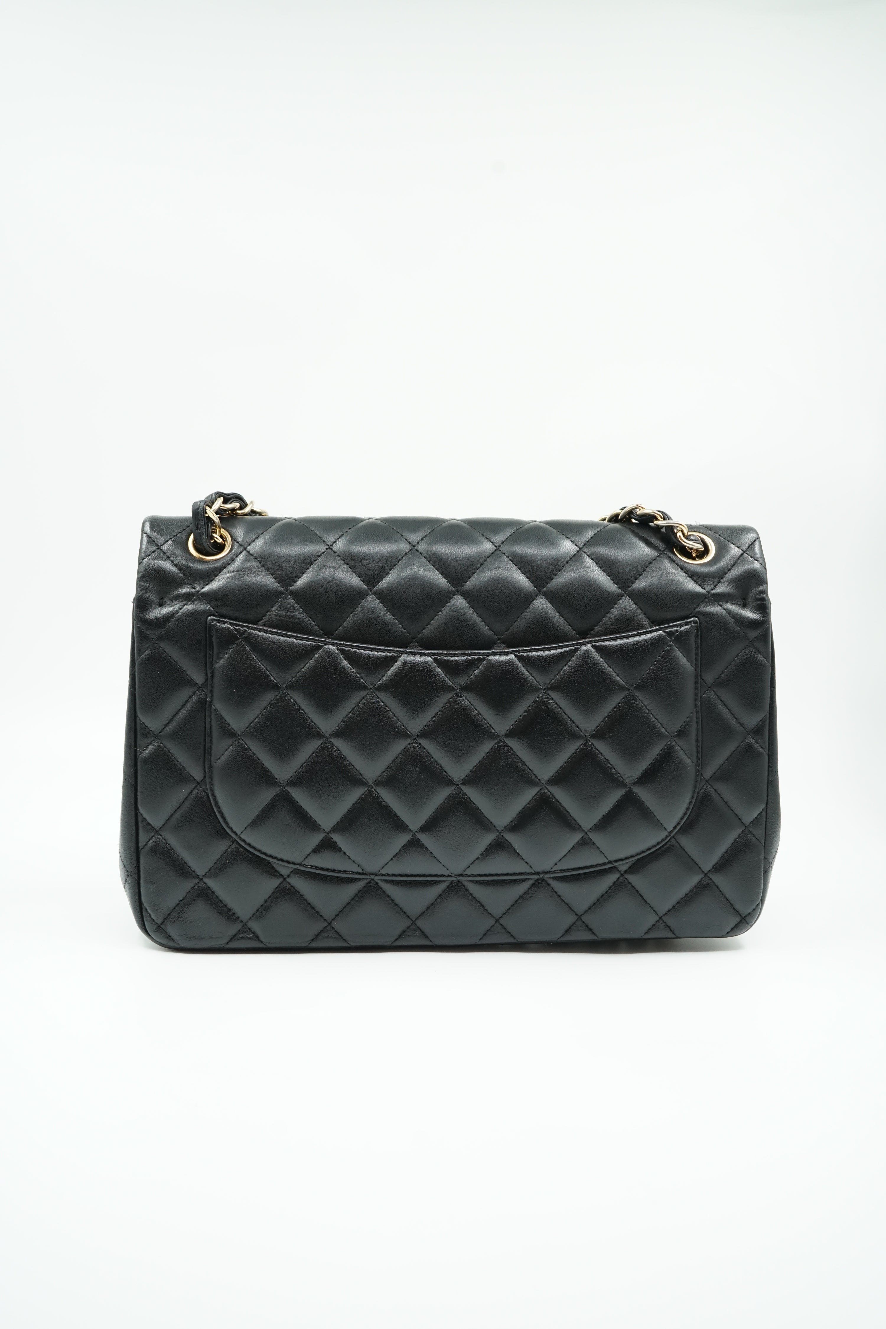 Chanel Double Flap Bag Jumbo Black