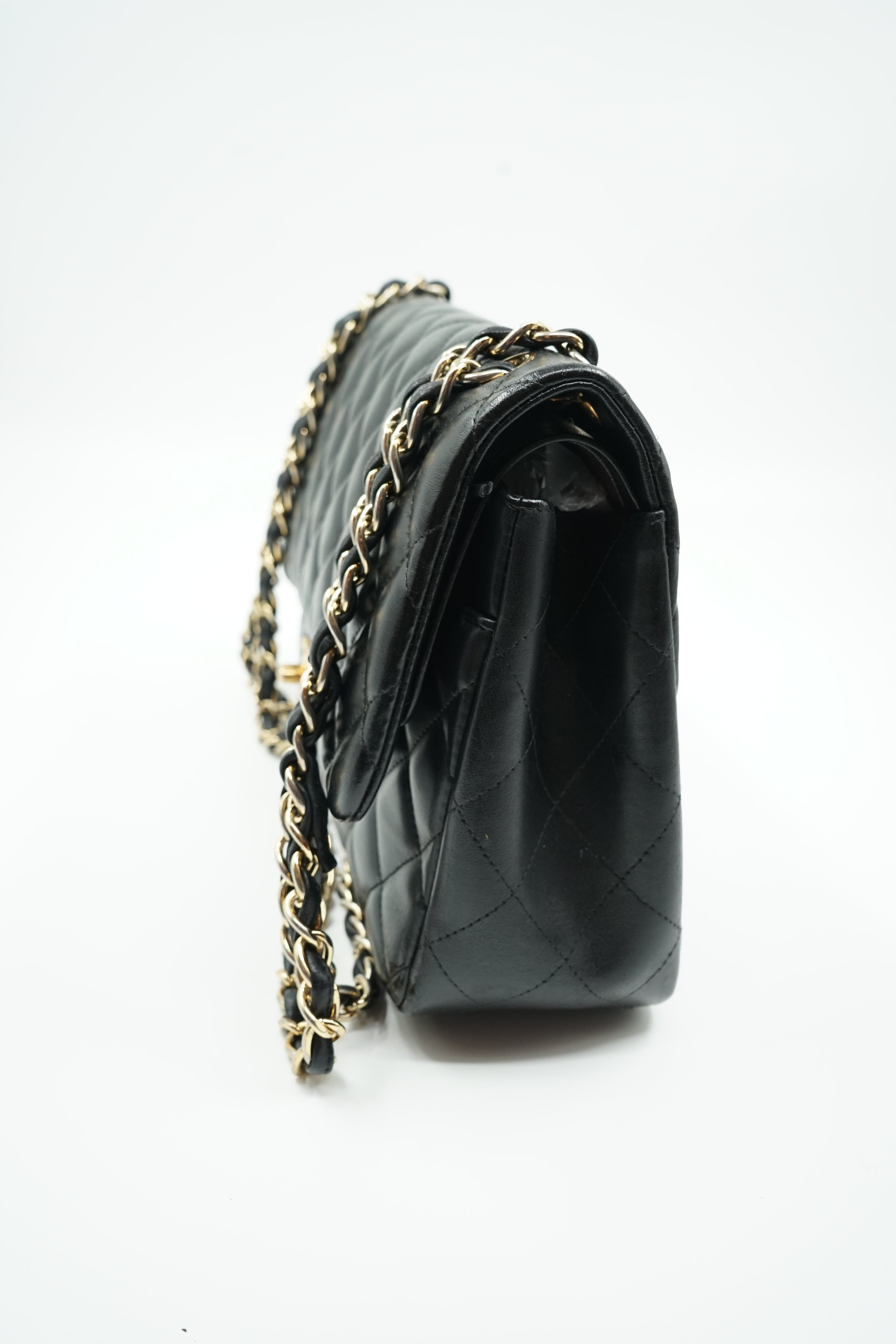Chanel Double Flap Bag Jumbo Black