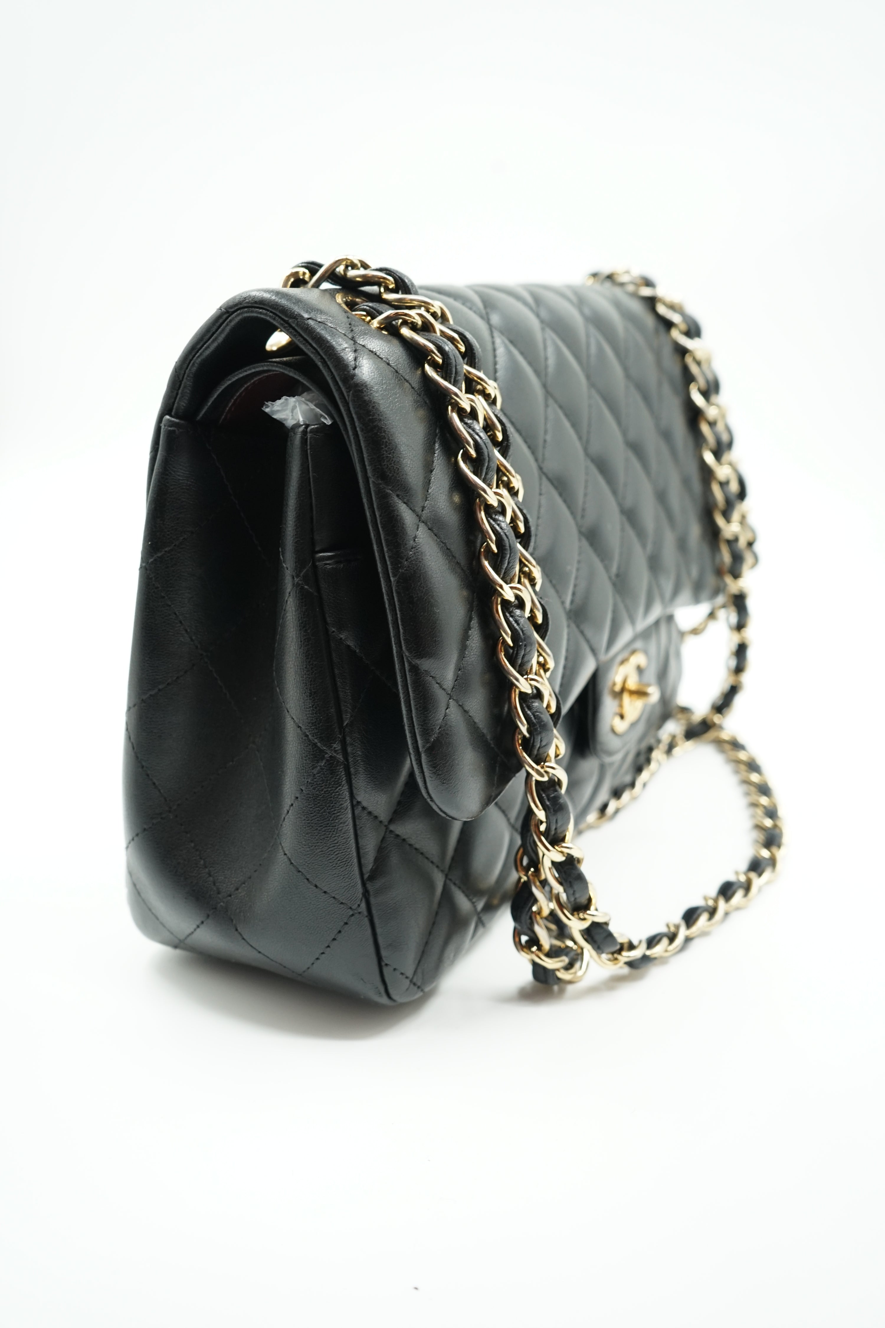 Chanel Double Flap Bag Jumbo Black