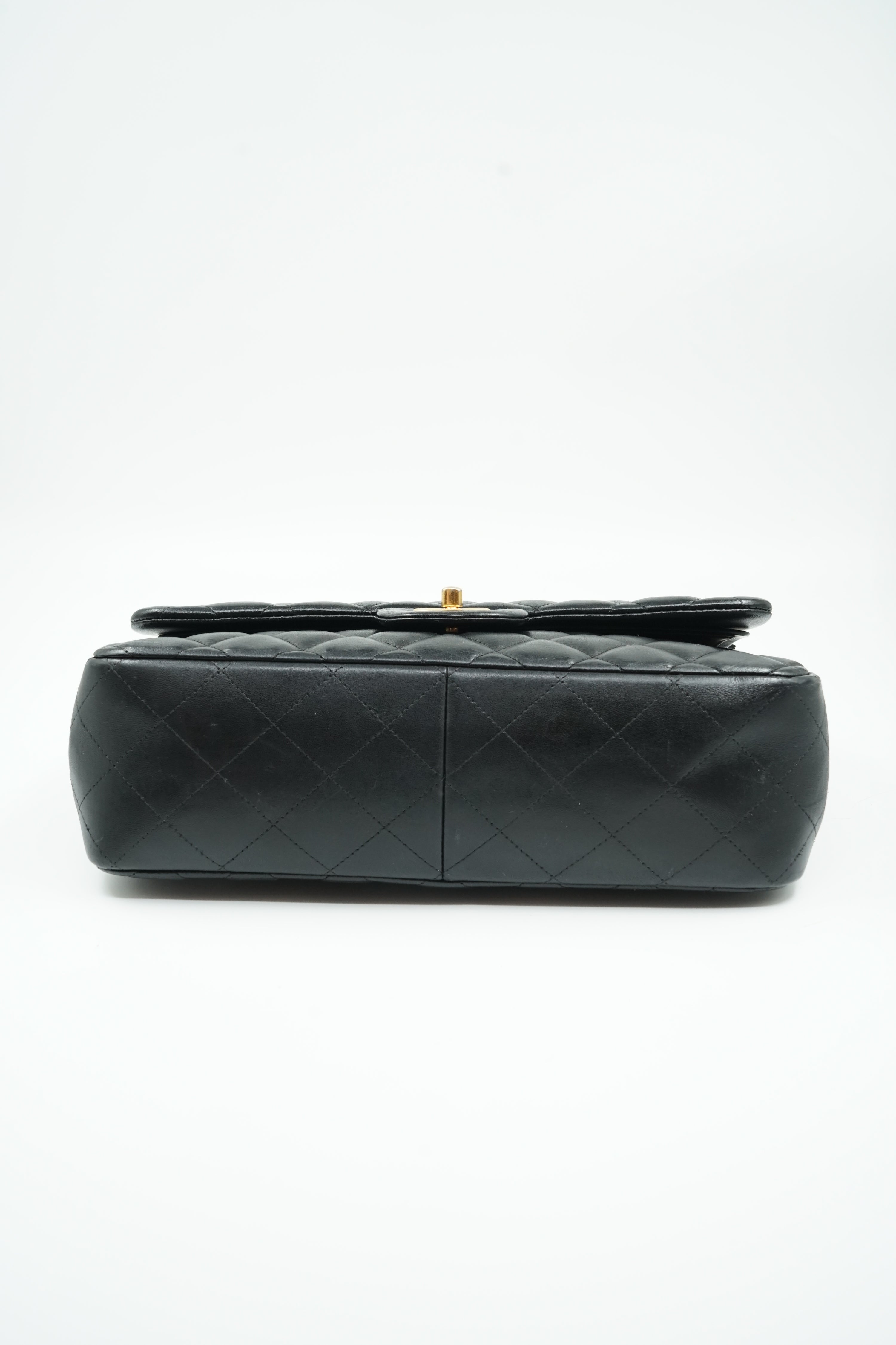 Chanel Double Flap Bag Jumbo Black