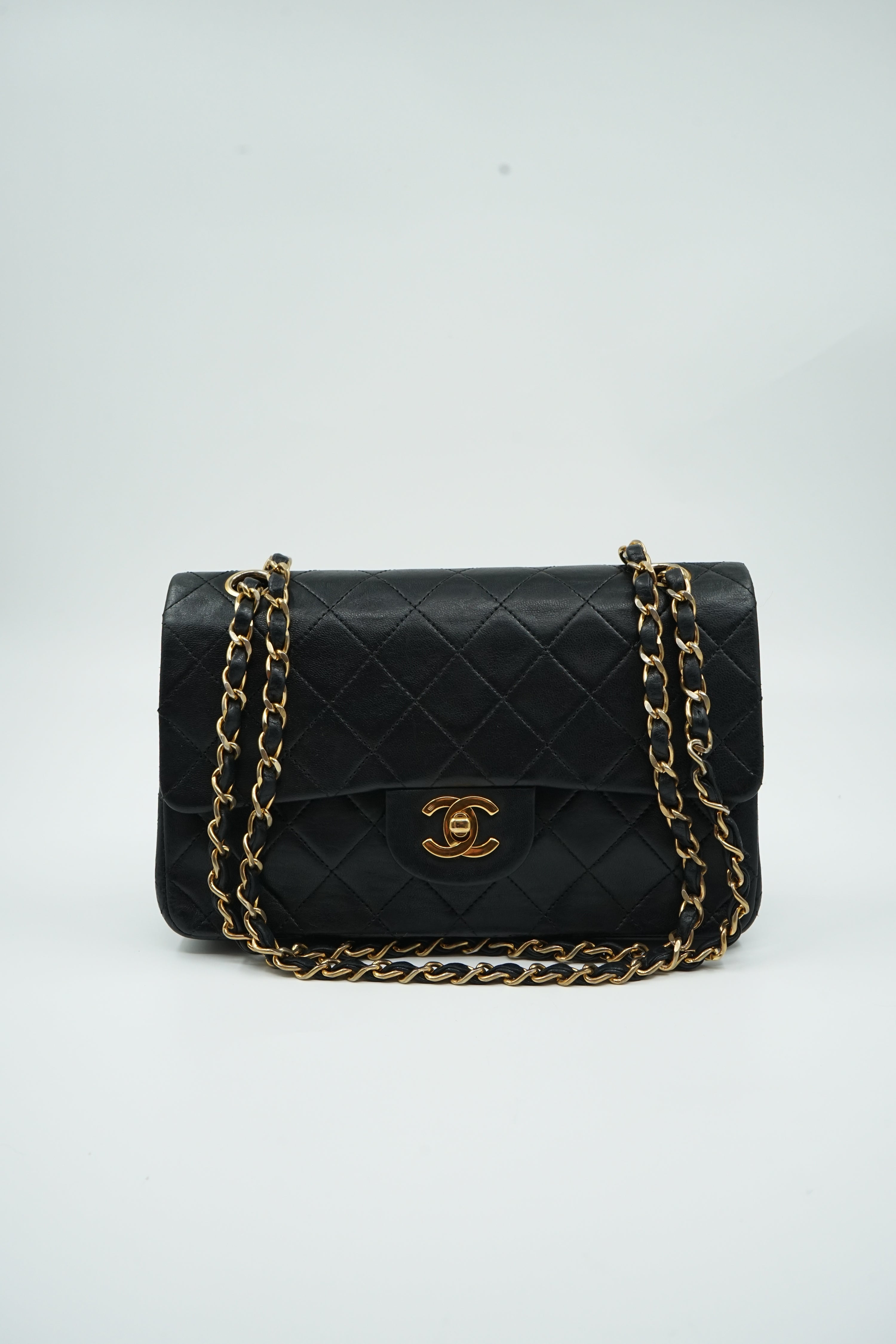 Chanel Double Flap Bag Small Black