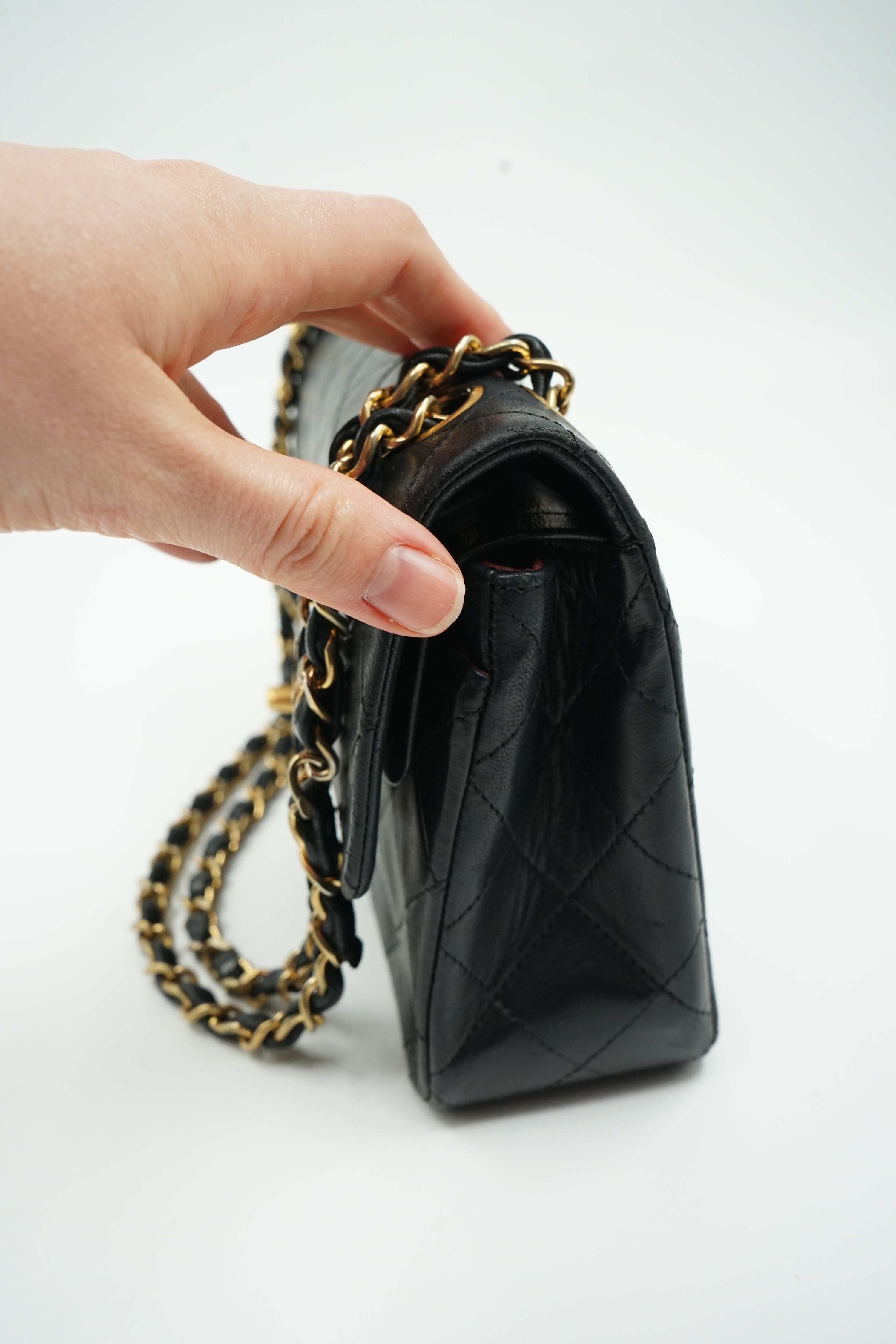 Chanel Double Flap Bag Small Black