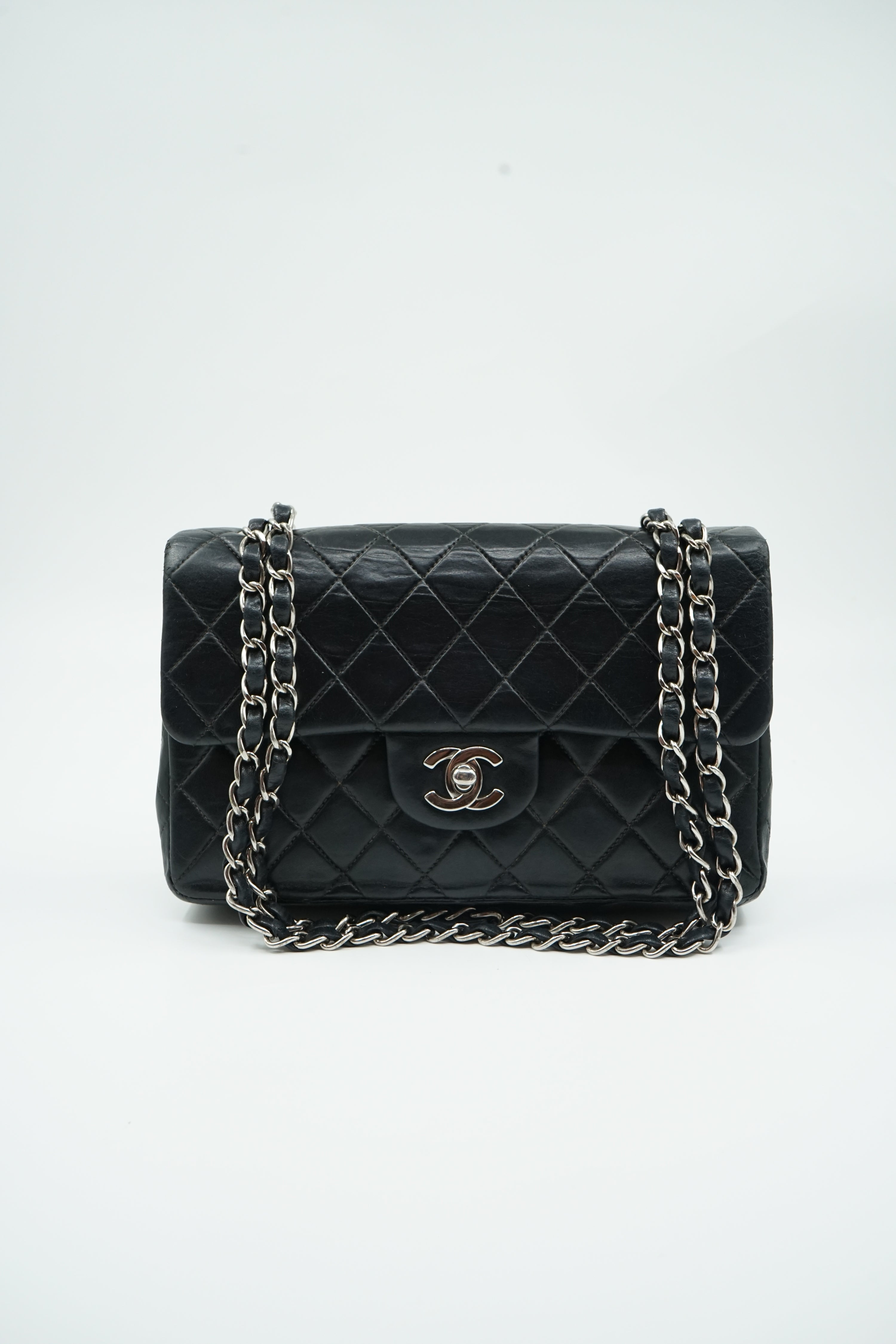 Chanel Double Flap Bag Small Black