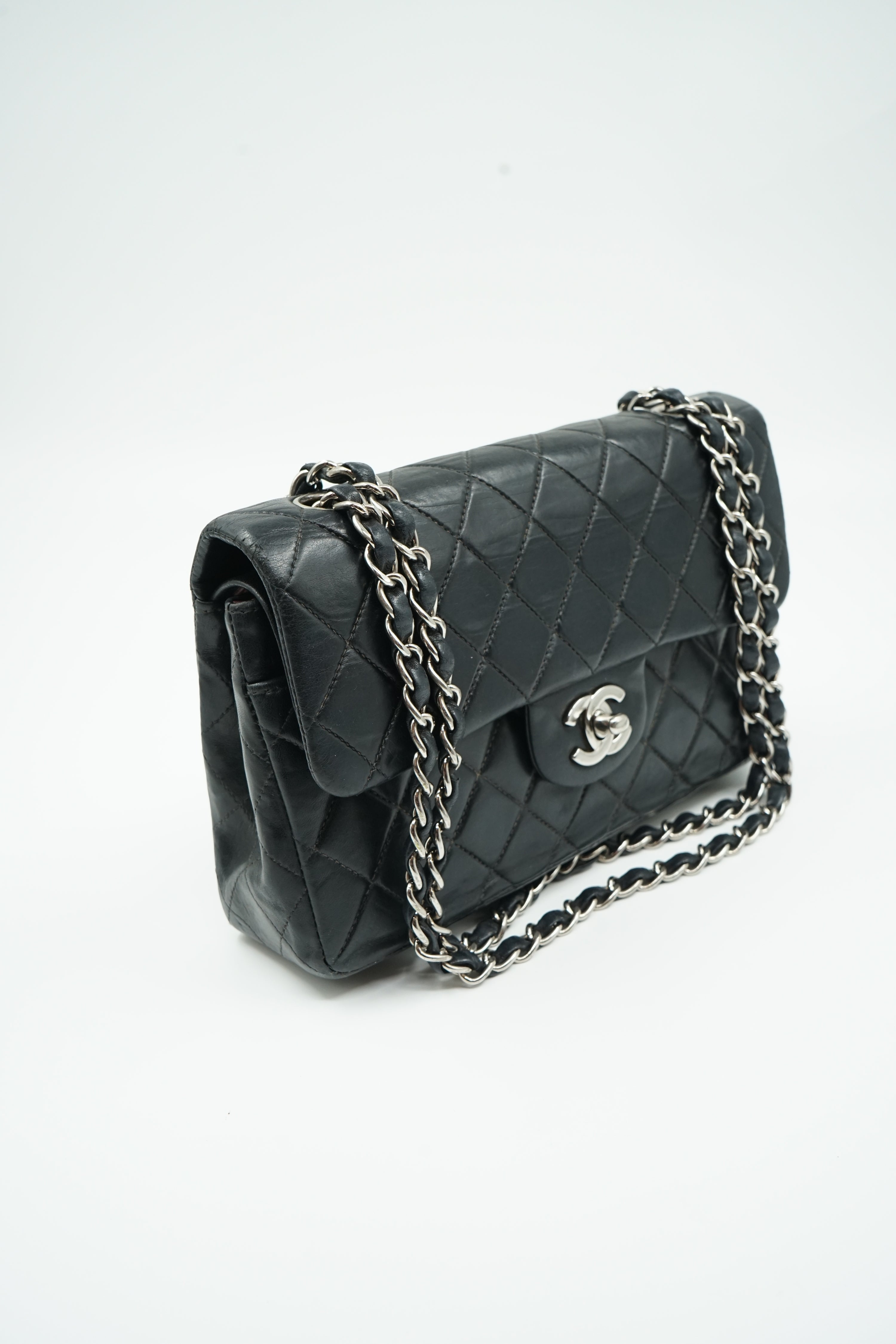Chanel Double Flap Bag Small Black