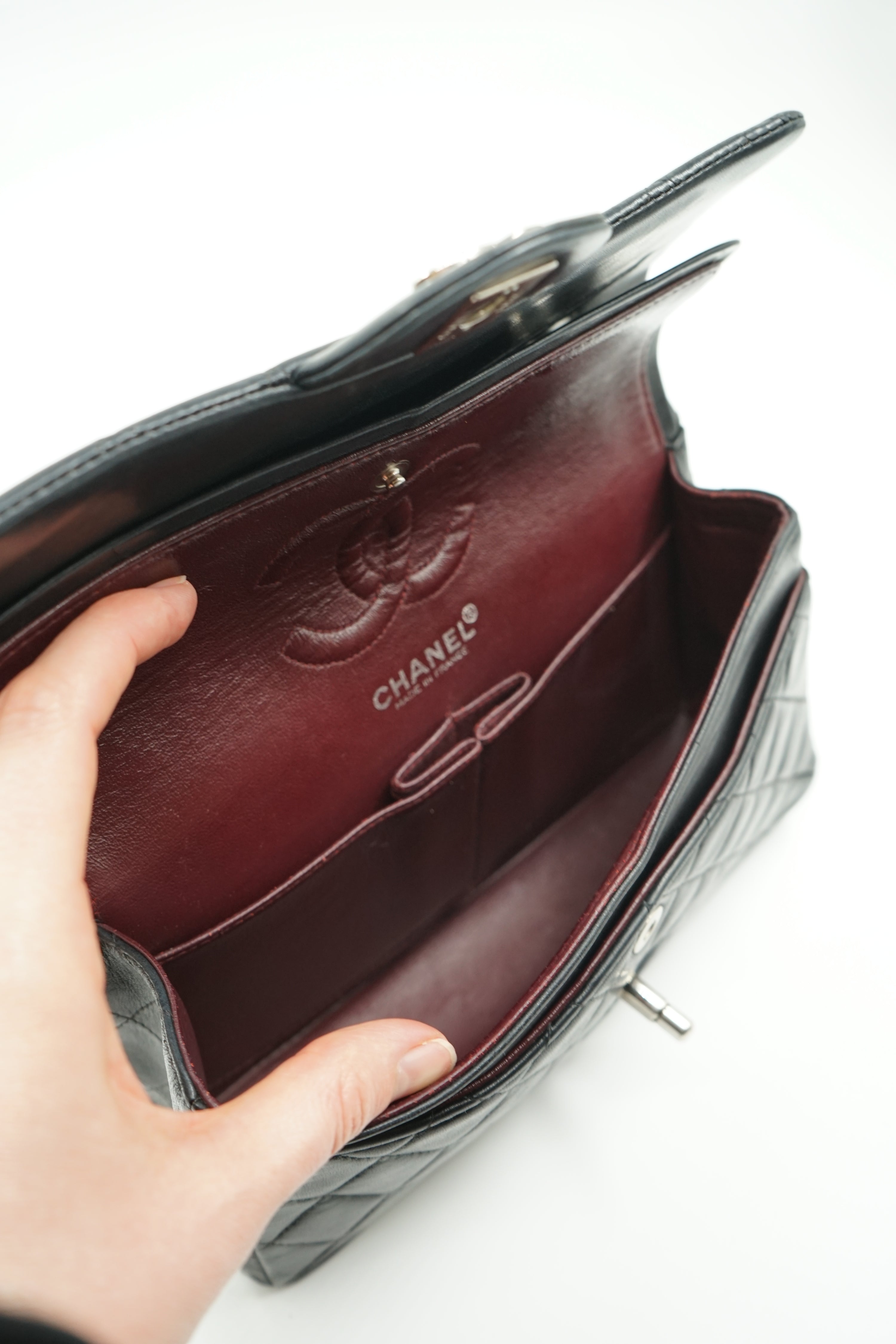 Chanel Double Flap Bag Small Black
